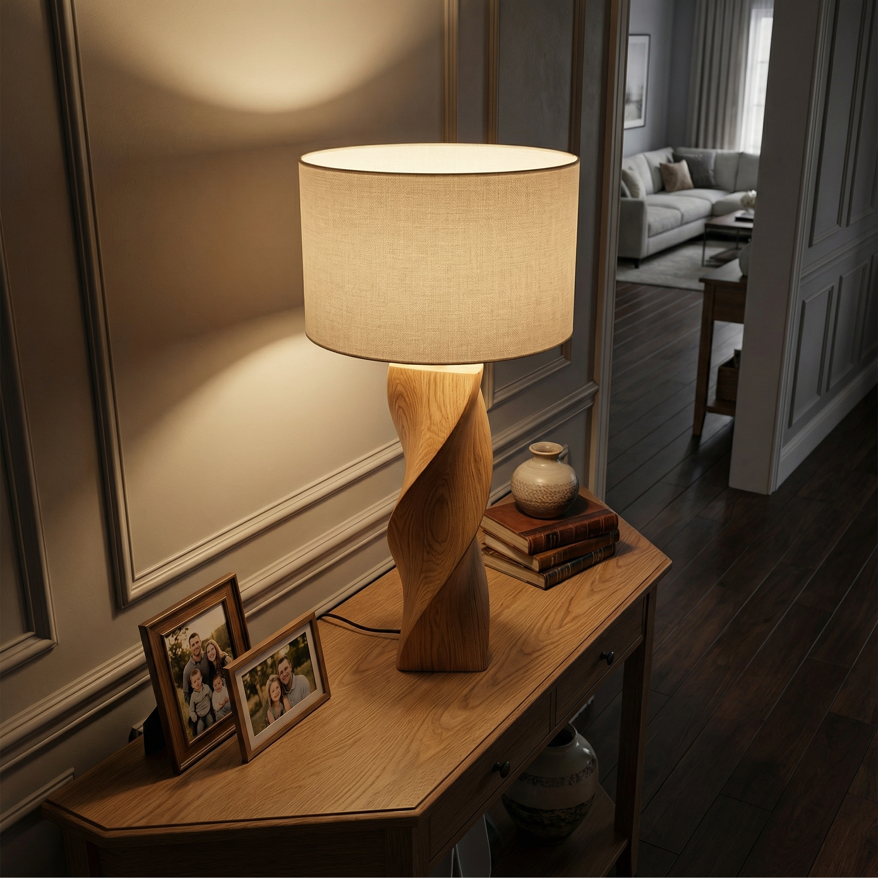 Modern Accent Table Lamp Bedroom Living Room Hotel Room Corner SILDTTRLAM036
