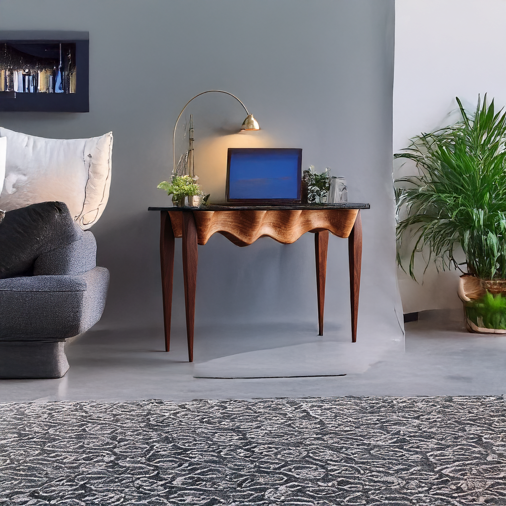 Mid Century Accent Table Living Room SINLSACF040