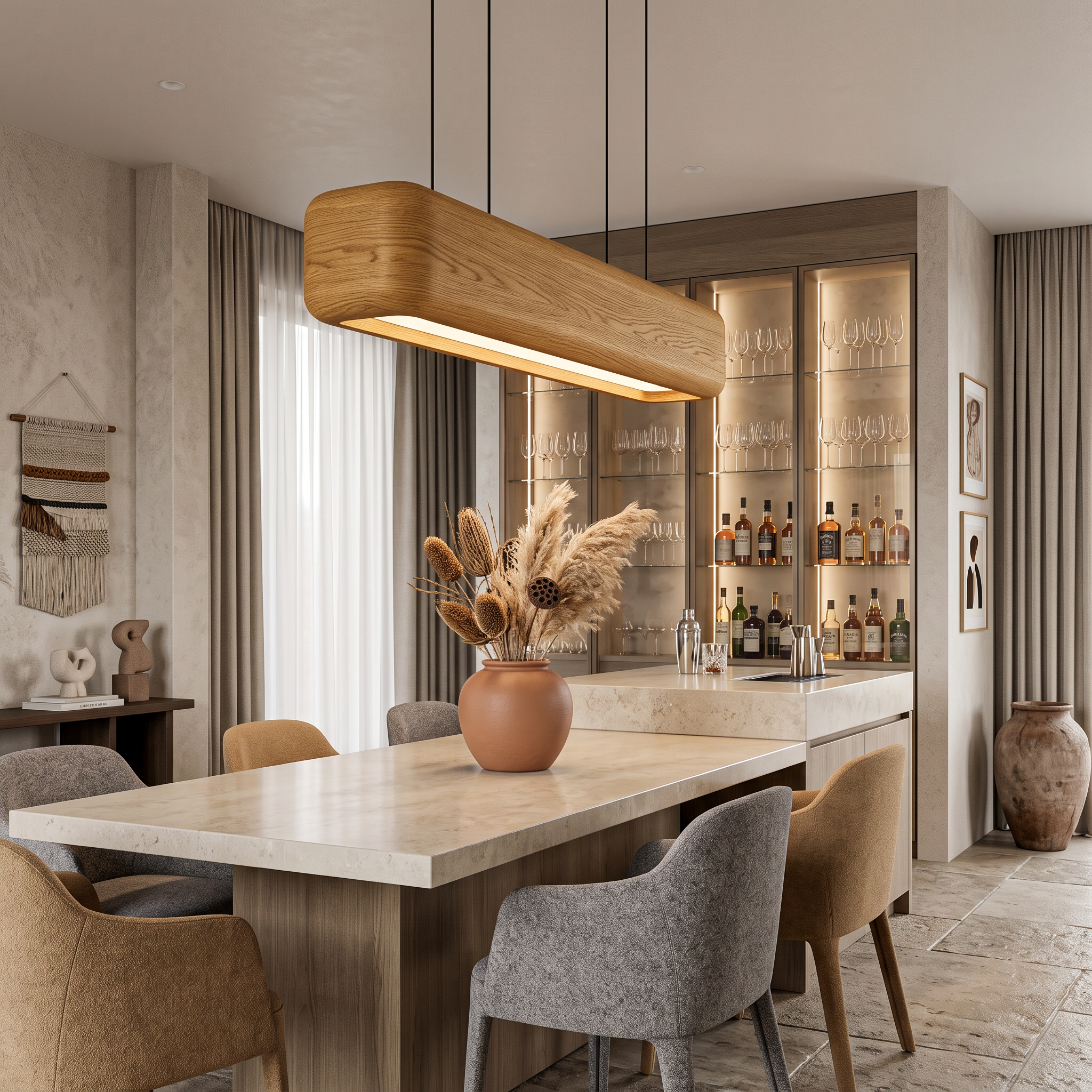 Minimalist Ceiling Light Designed For Elegant Dining Table Lighting RTTHTTCE008