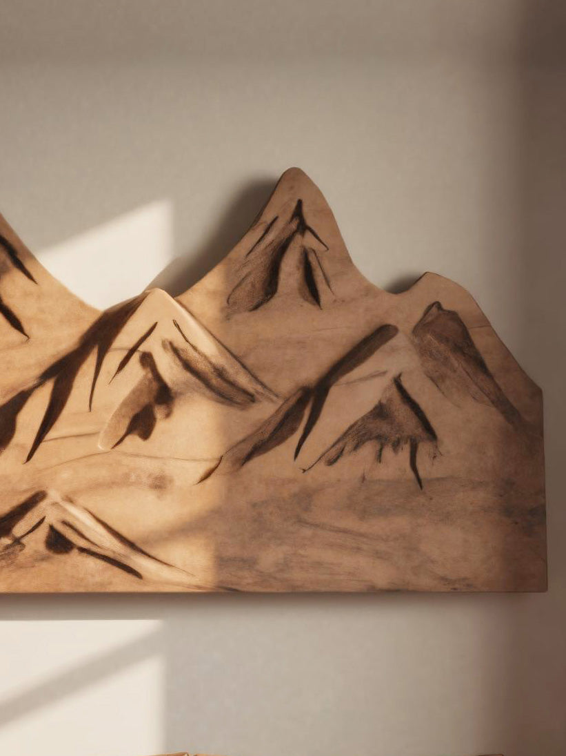 Rustic Mountain Wall Art For Living Room Or Lodge SITHHNWA025