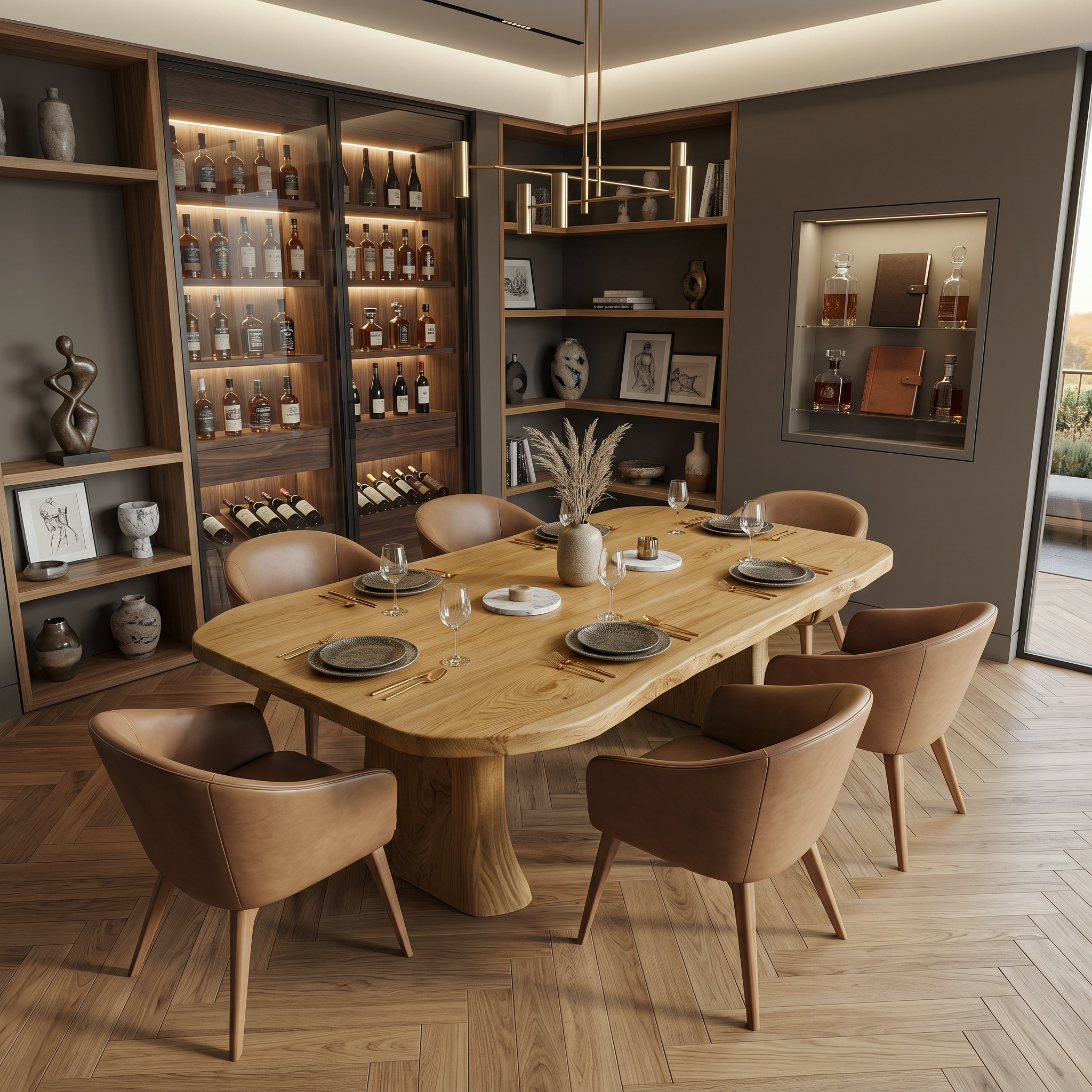 Contemporary Dining Table For Kitchen And Dining Areas RTTHTTDN010