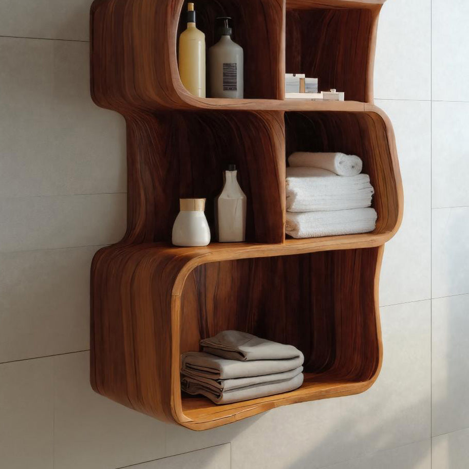Minimal Wall Bathroom Shelf For Bathroom Interior RTTHHNBAS008