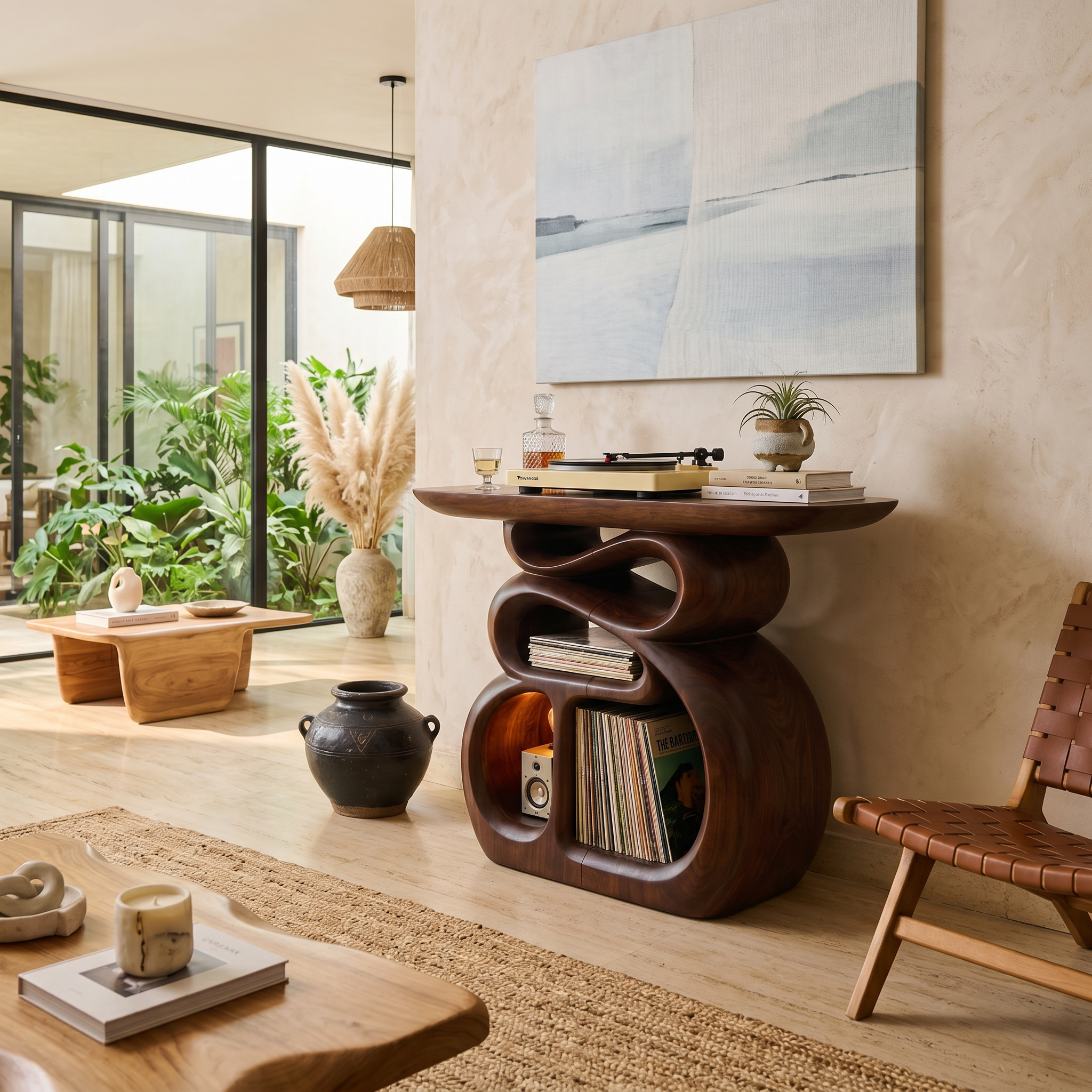 Contemporary Audio Stand For Entertainment Lounge Interior SILDTTNRPT031