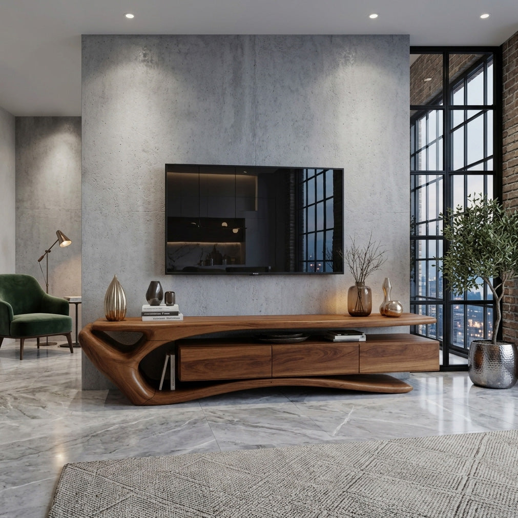 Contemporary TV Stand For Living Room SITHHNTVC014