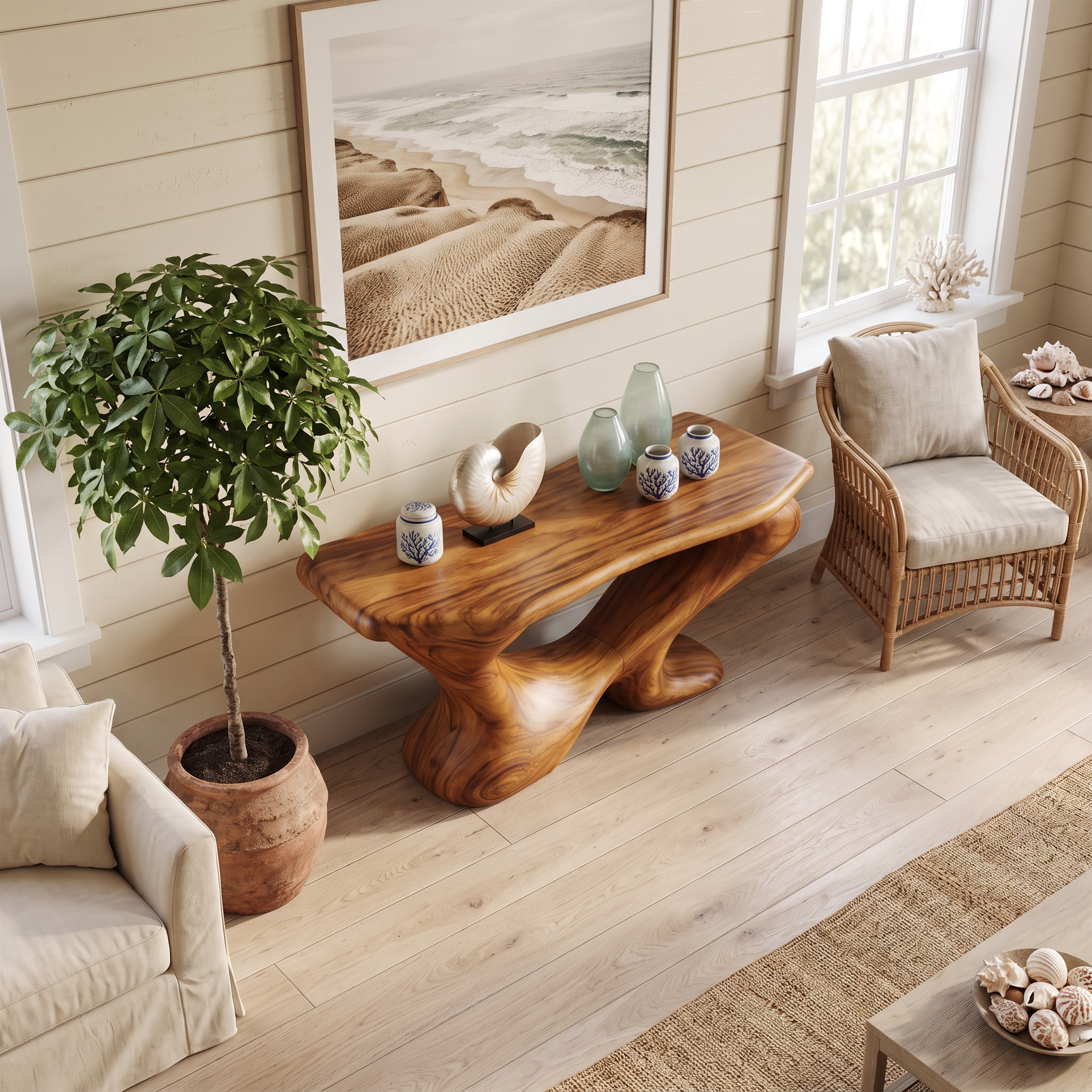 Farmhouse Chic Console Table Entryway Decor SILDTTNCS221