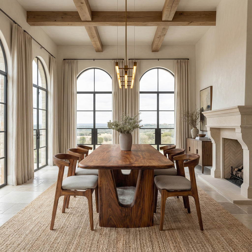 Modern Handcrafted Dining Table For Dining Room RTTHHNDN029
