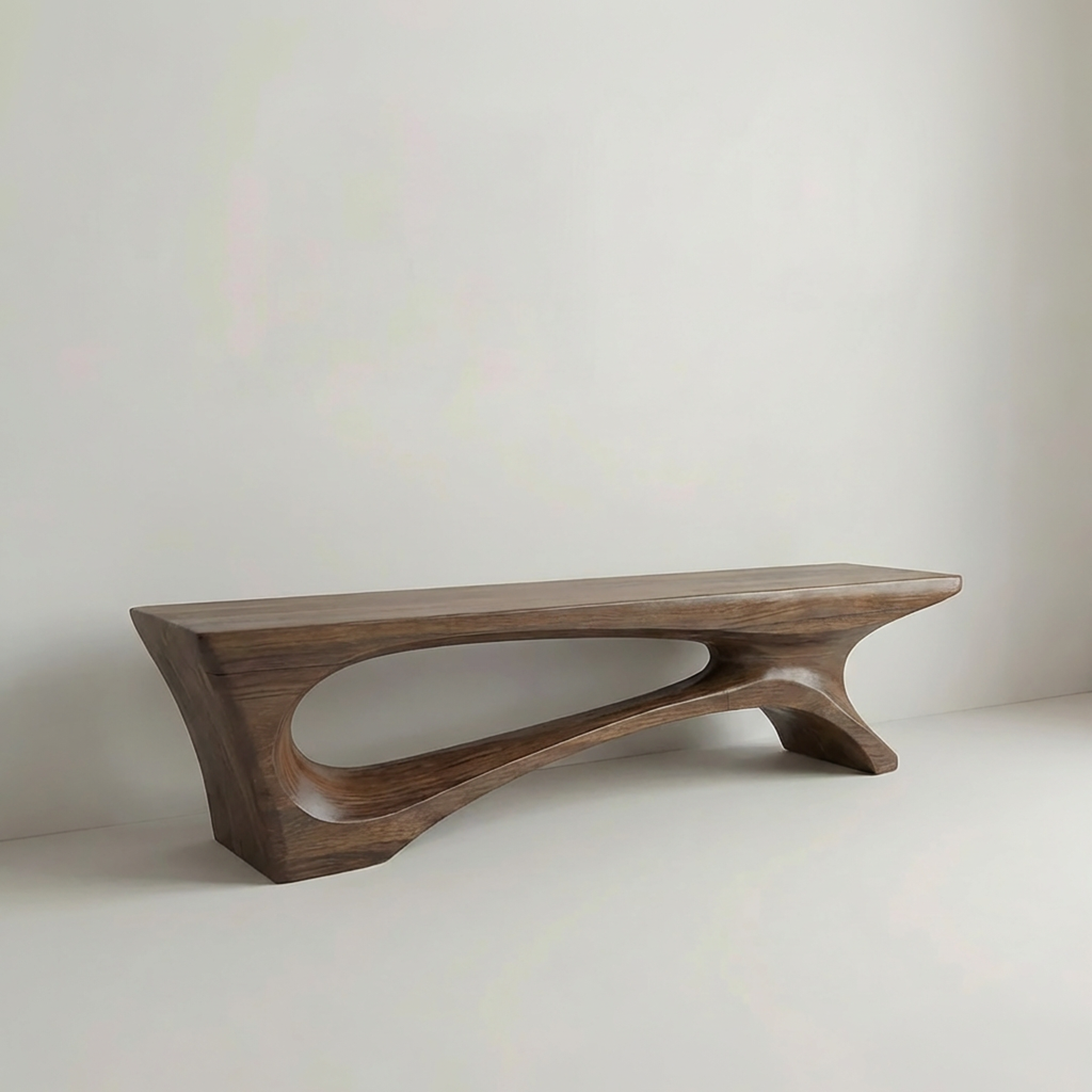 Rustic Contemporary Void Bench For Entryway And Interior SINLSARS079