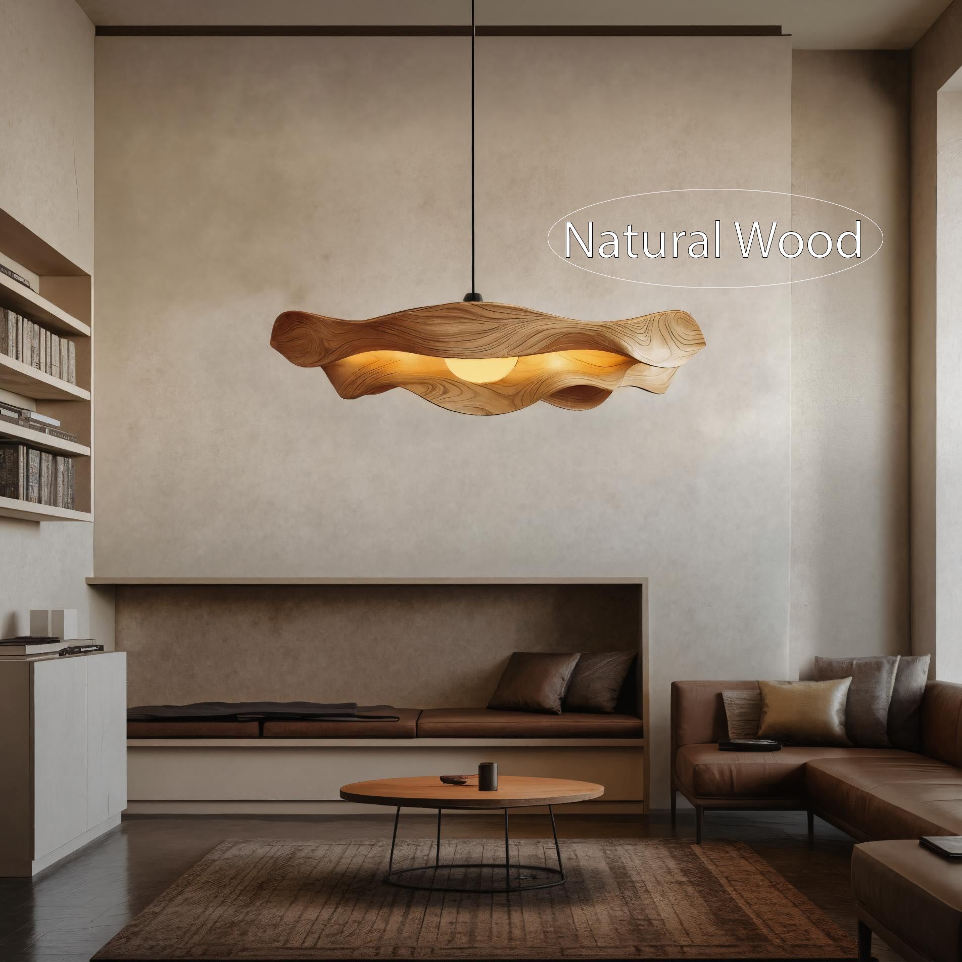 Modern Sculptural Pendant Light For Living Room SITHHNLAM024