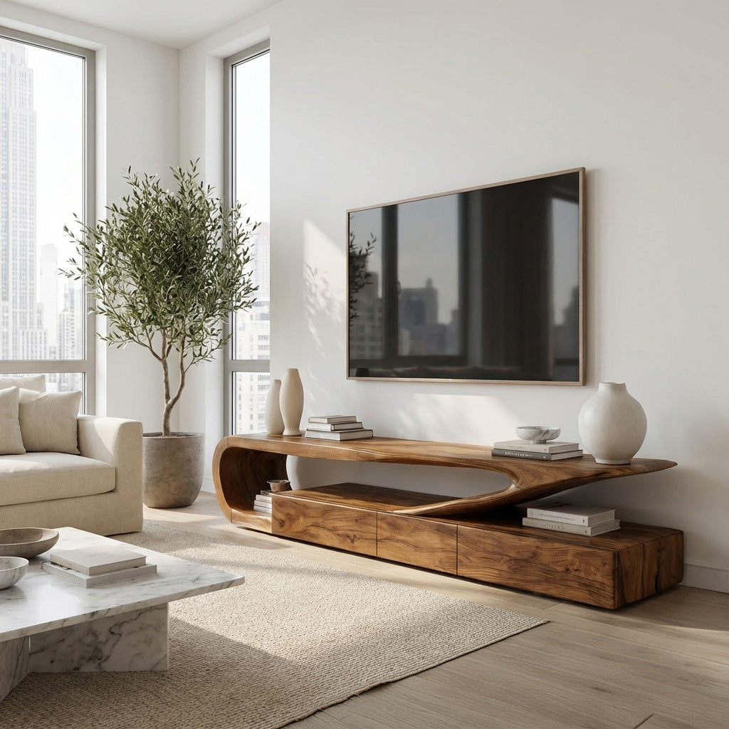 Minimalist TV Console For Living Room RTTHHNTVC085