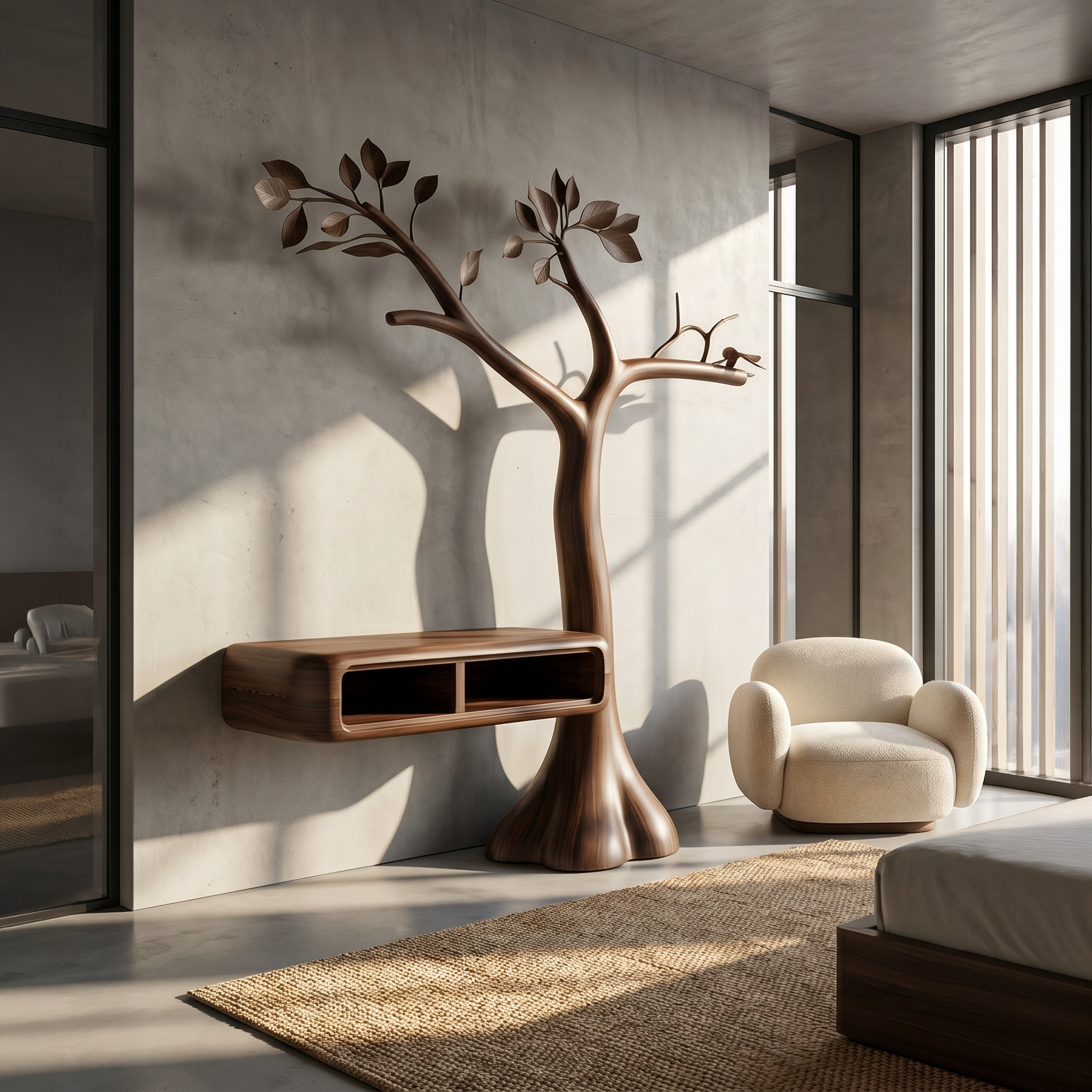 Natural Makeup Vanity Bedroom And Dressing Room SINLSABDT080