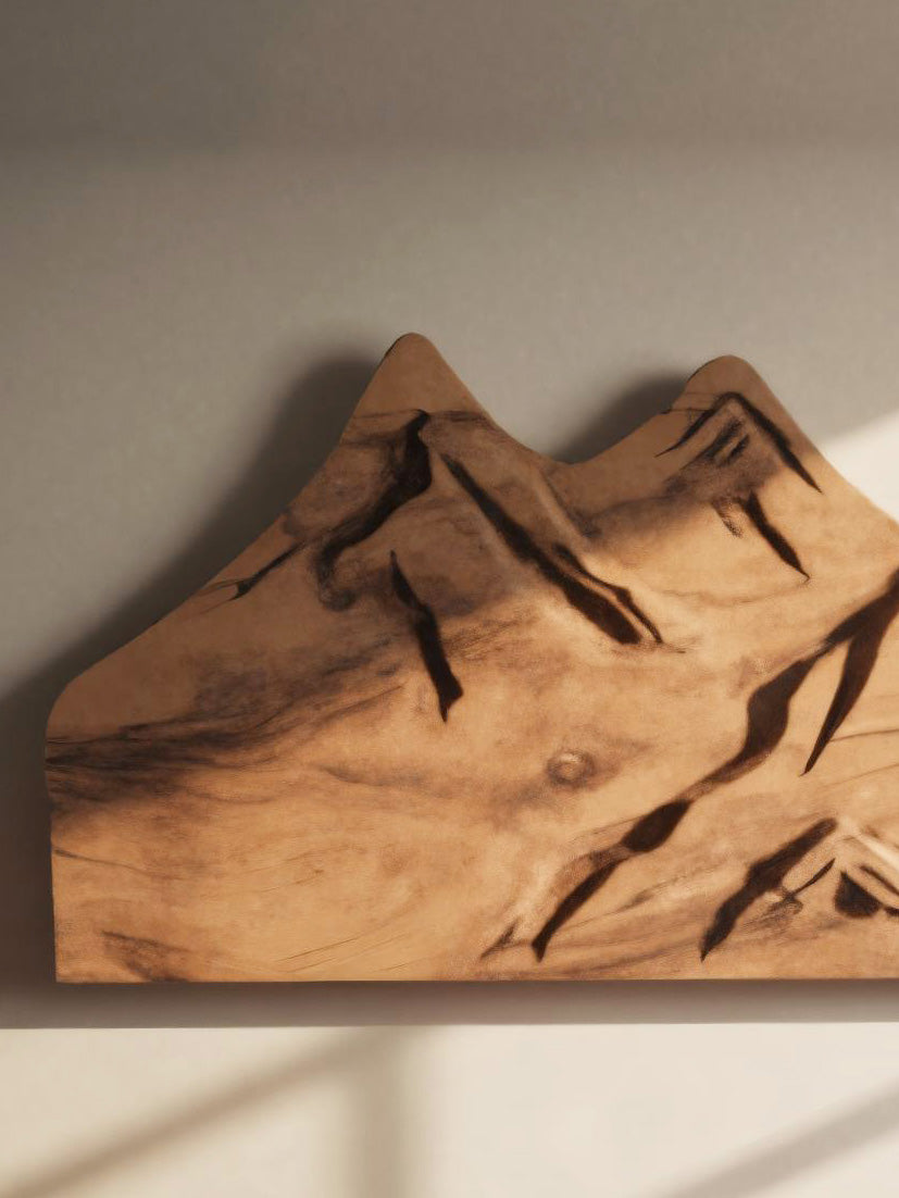 Rustic Mountain Wall Art For Living Room Or Lodge SITHHNWA025