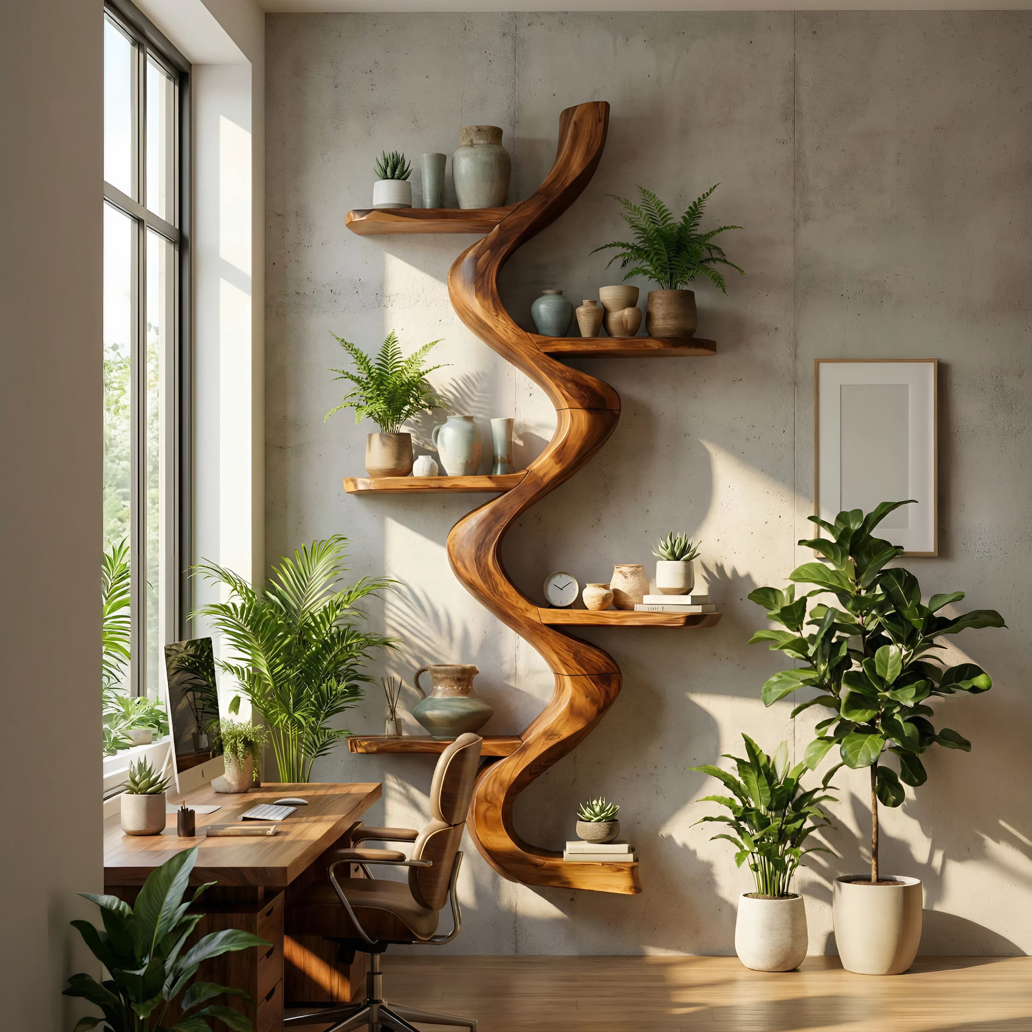 Minimalist Entryway Shelf For Hallway Storage Organizer SILDTTNWMS029
