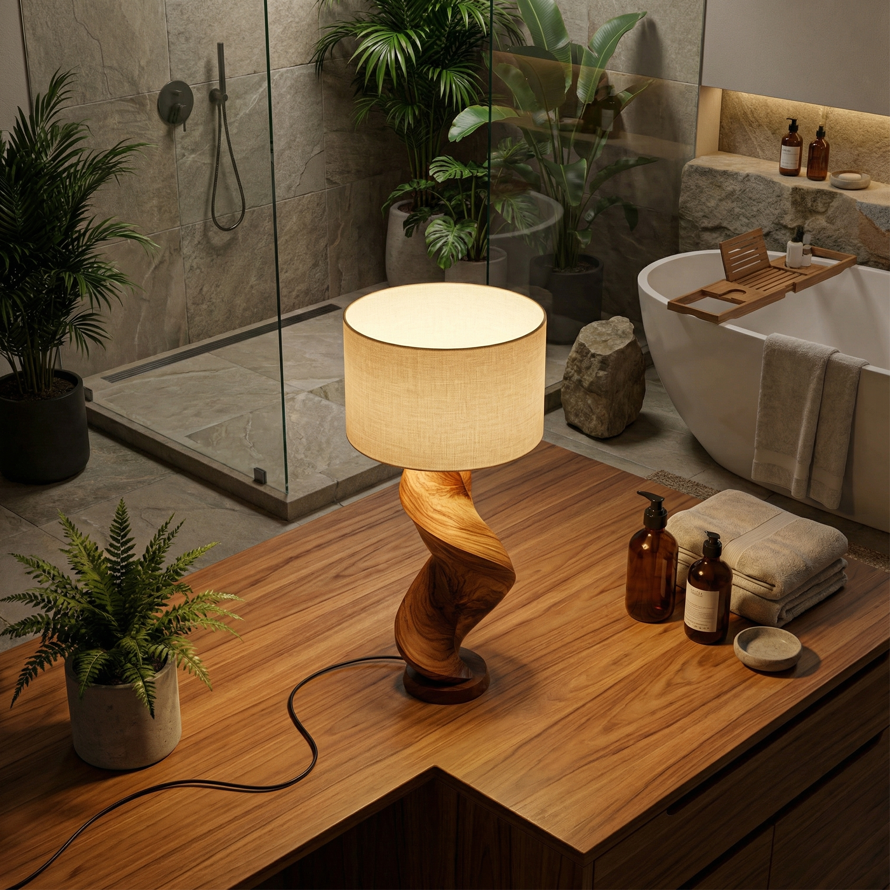 Organic Ambient Lamp Bedroom Living Room Dining Room Corner SILDTTRLAM046