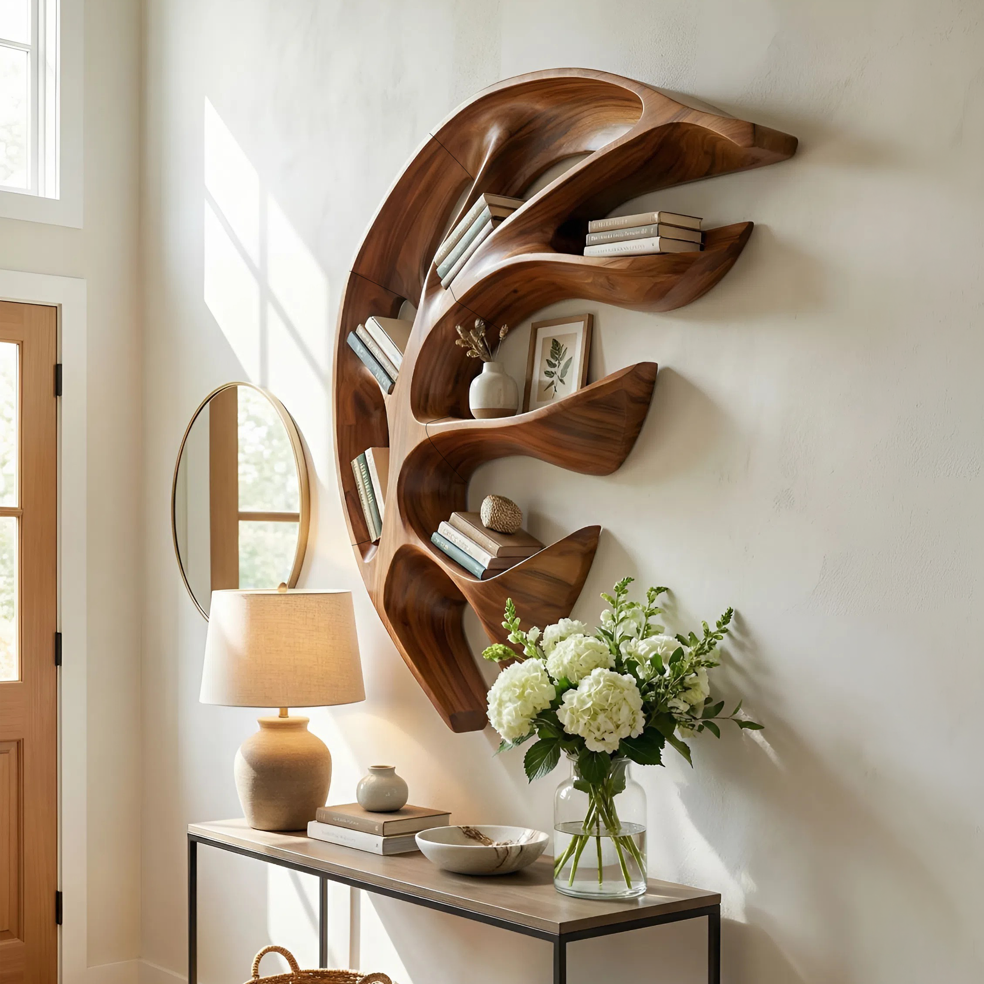 Modern Wall Mounted Shelf For Kitchen Storage SILDTTNWMS046