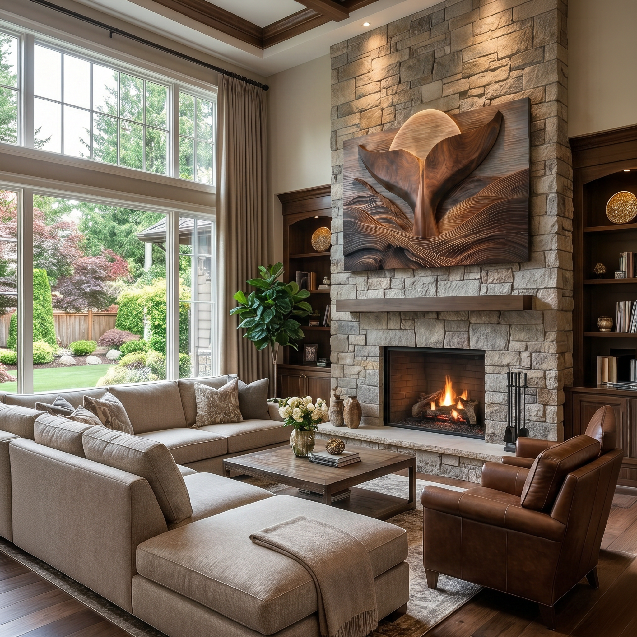 Eagle Sunrise Wall Art Panel For Dining Room And Living Room SINLSAWD093