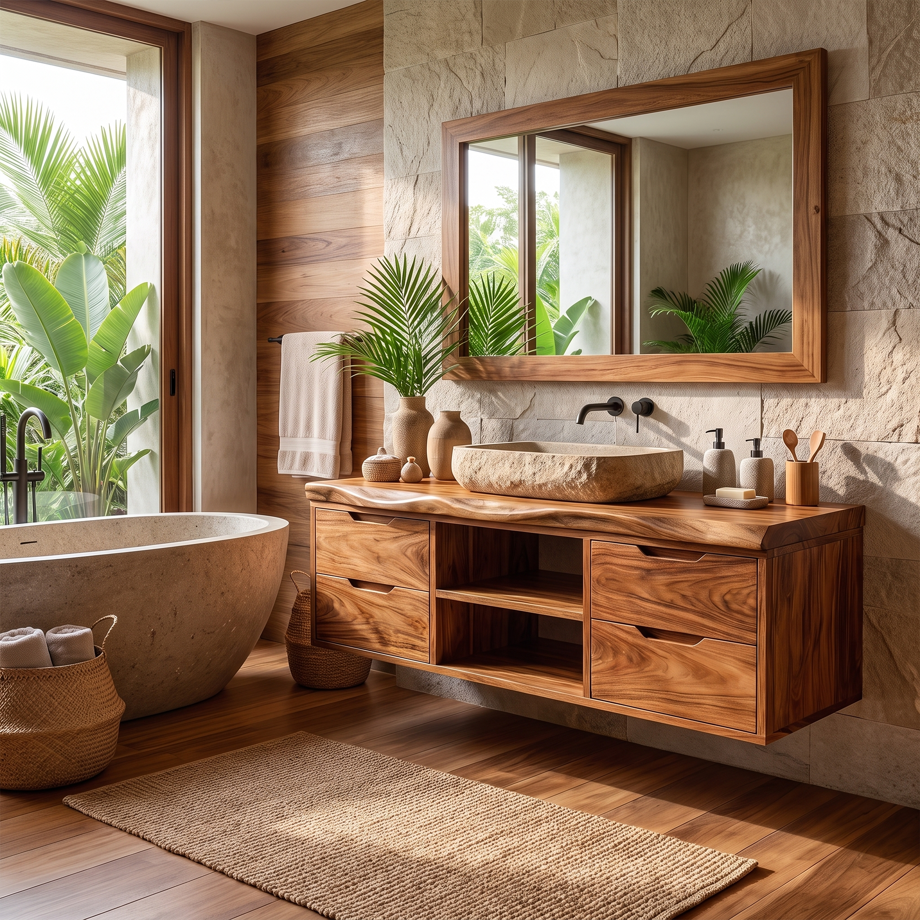 Transitional Bathroom Vanity Classic Luxury Suite SILDTTRBRV198