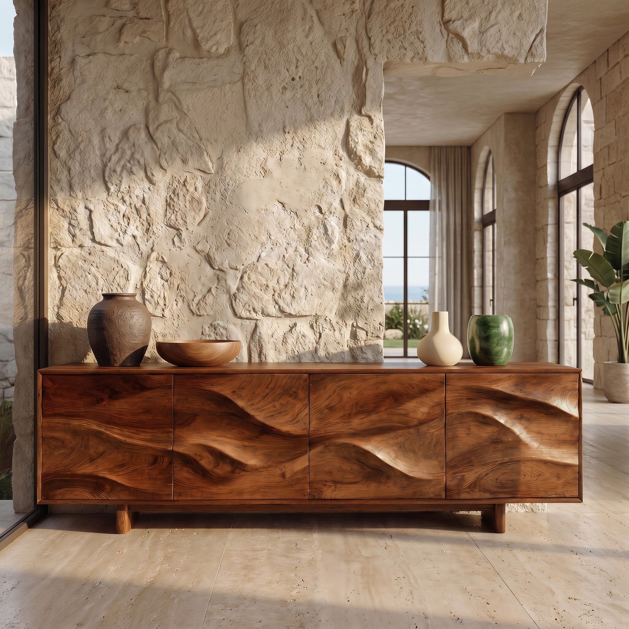 Minimalist Modern Sideboard Console For Living Room RTTHHNSD020