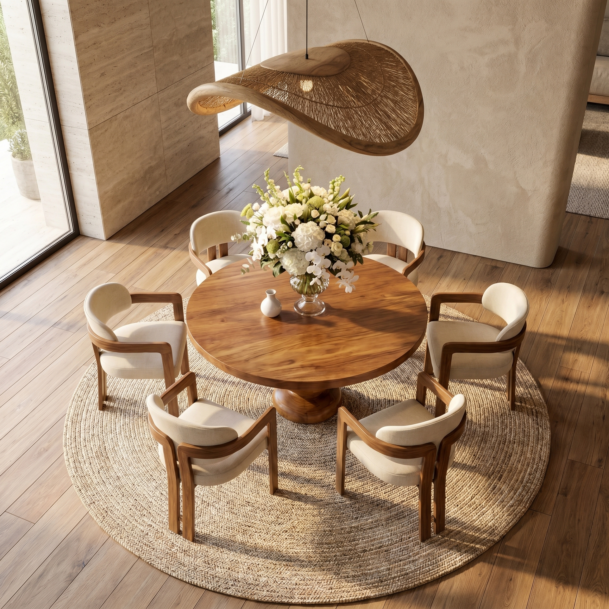 Scandinavian Dining Table For Dining Room SINLSADT171