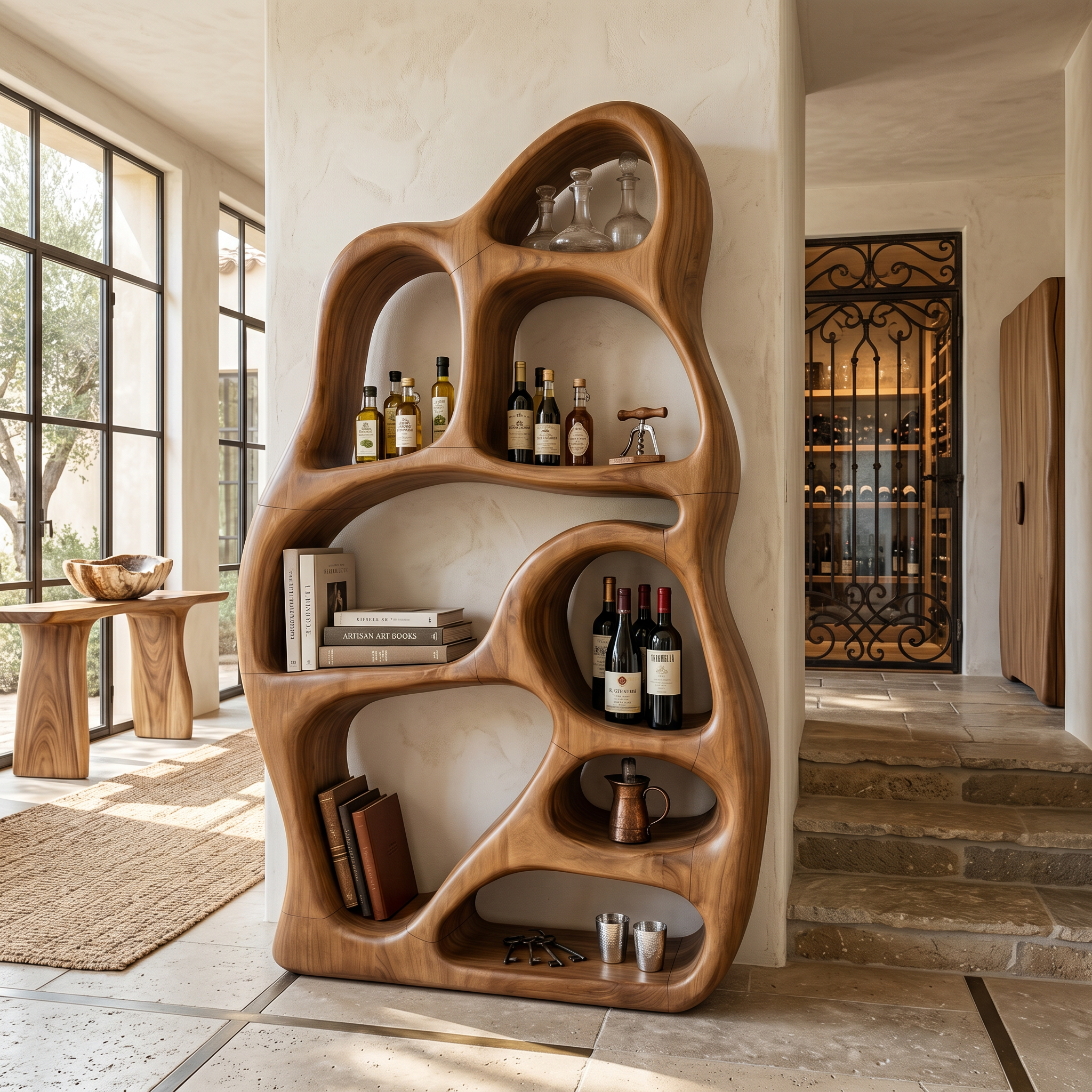Minimalist Display Bookcase For Contemporary Lounge Area SILDTTNBS038