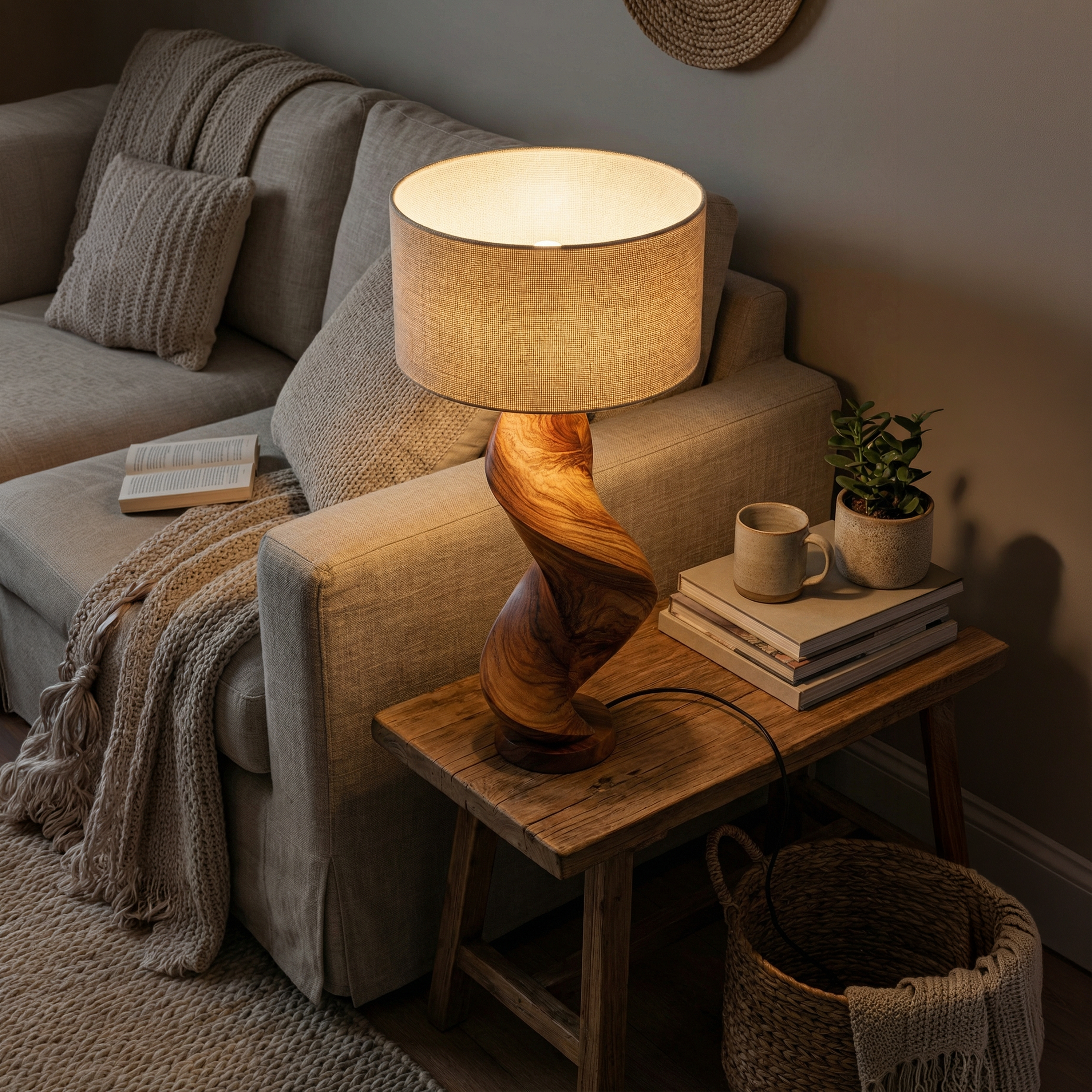 Organic Ambient Lamp Bedroom Living Room Dining Room Corner SILDTTRLAM046