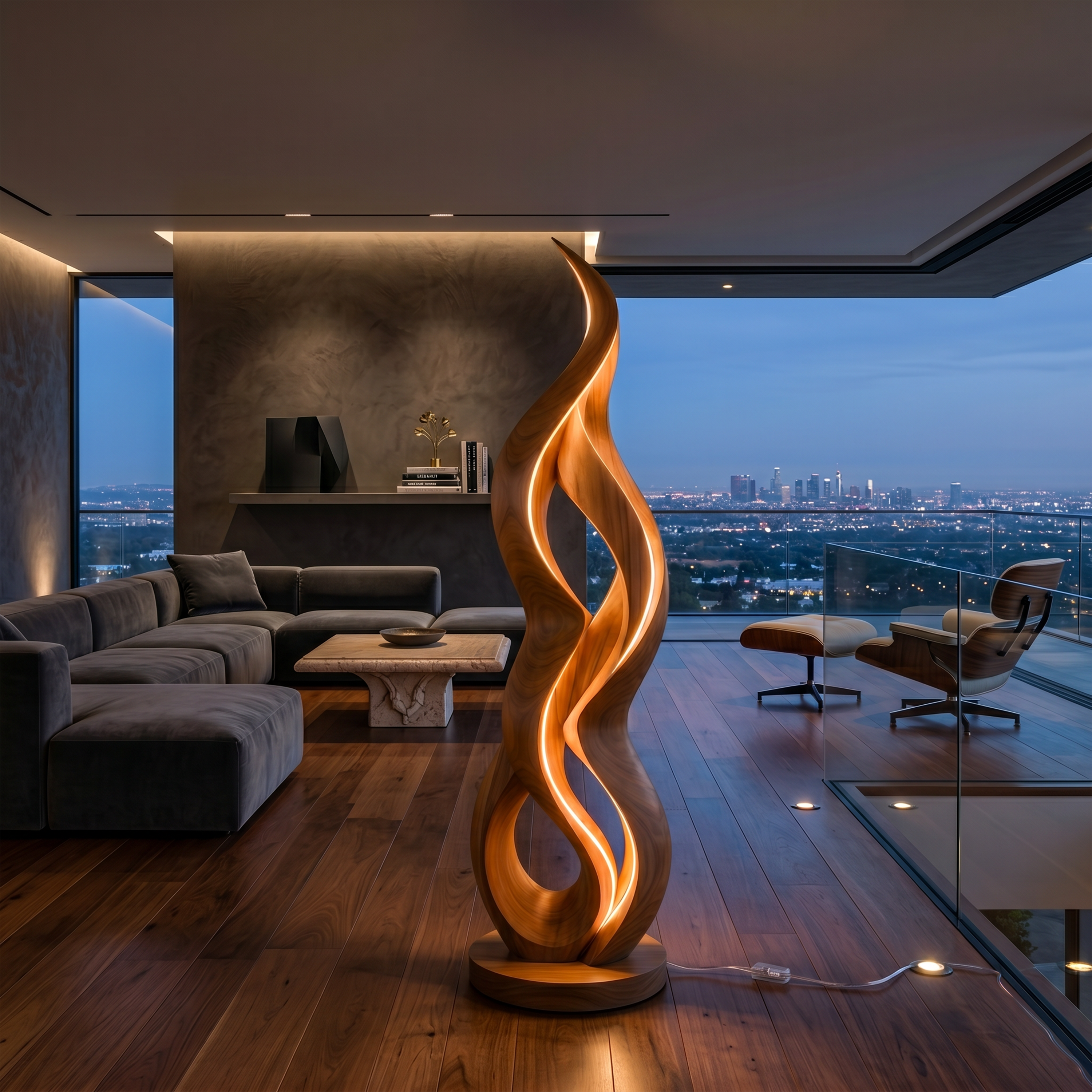 Minimalist Halo Floor Lamp For Modern Interior SILDTTNLAM010