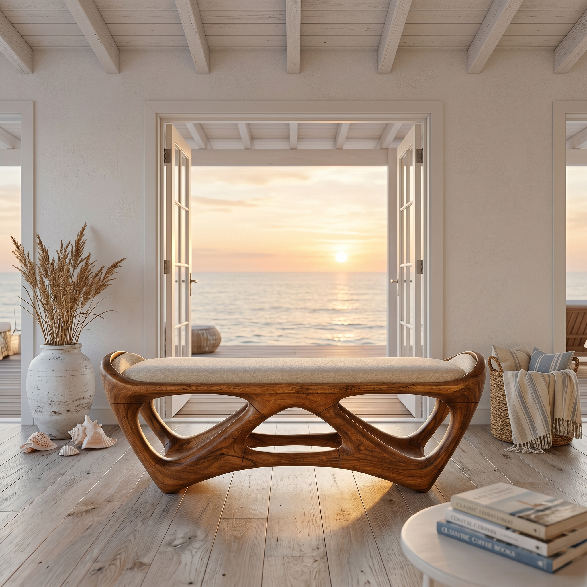 Designer Wooden Bench Creative Studio SILDTTRBEN077