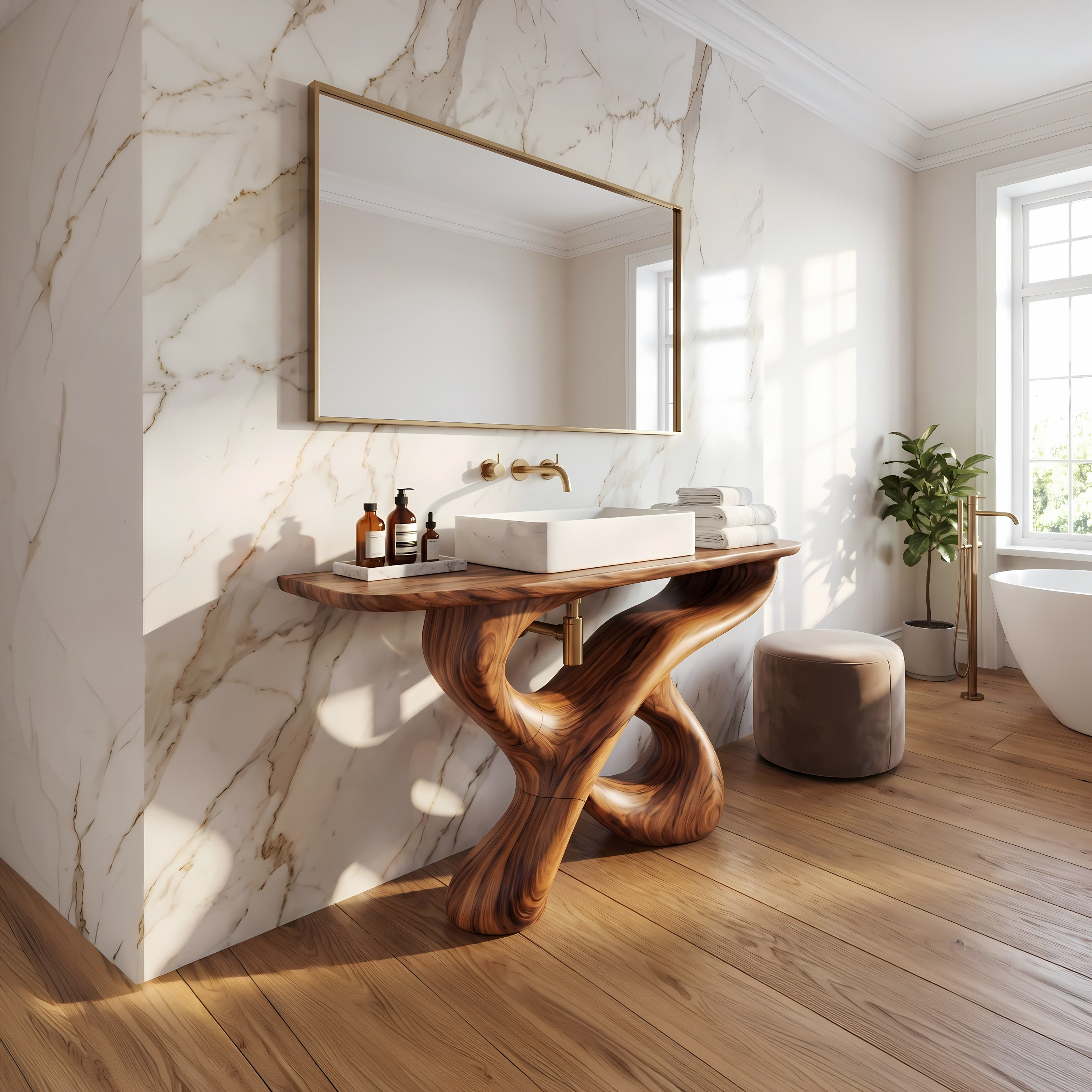 Farmhouse Vanity For Handmade Bathroom Furniture SILDTTNBRV010