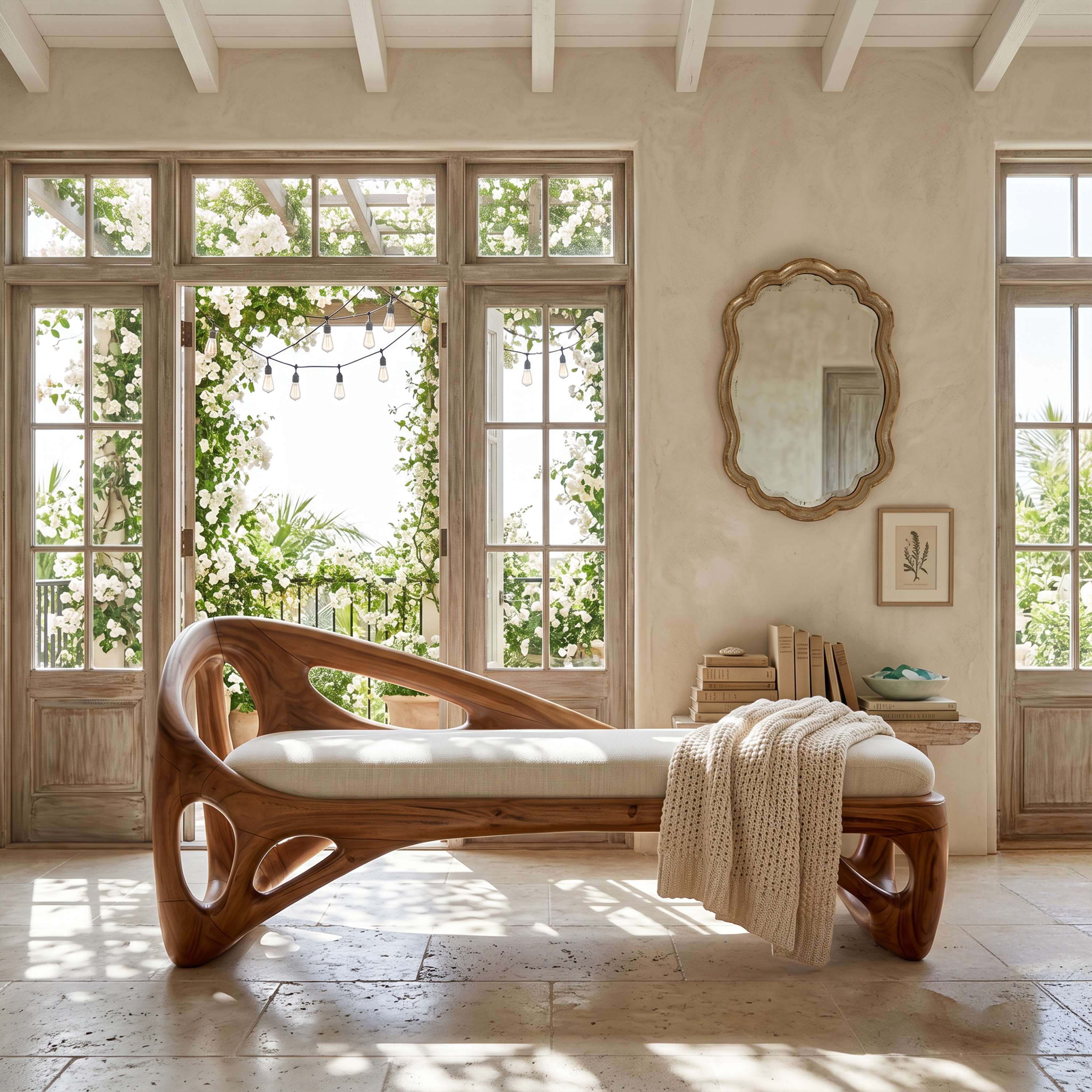 Live Edge Dining Bench Rustic Farmhouse SILDTTRBEN076