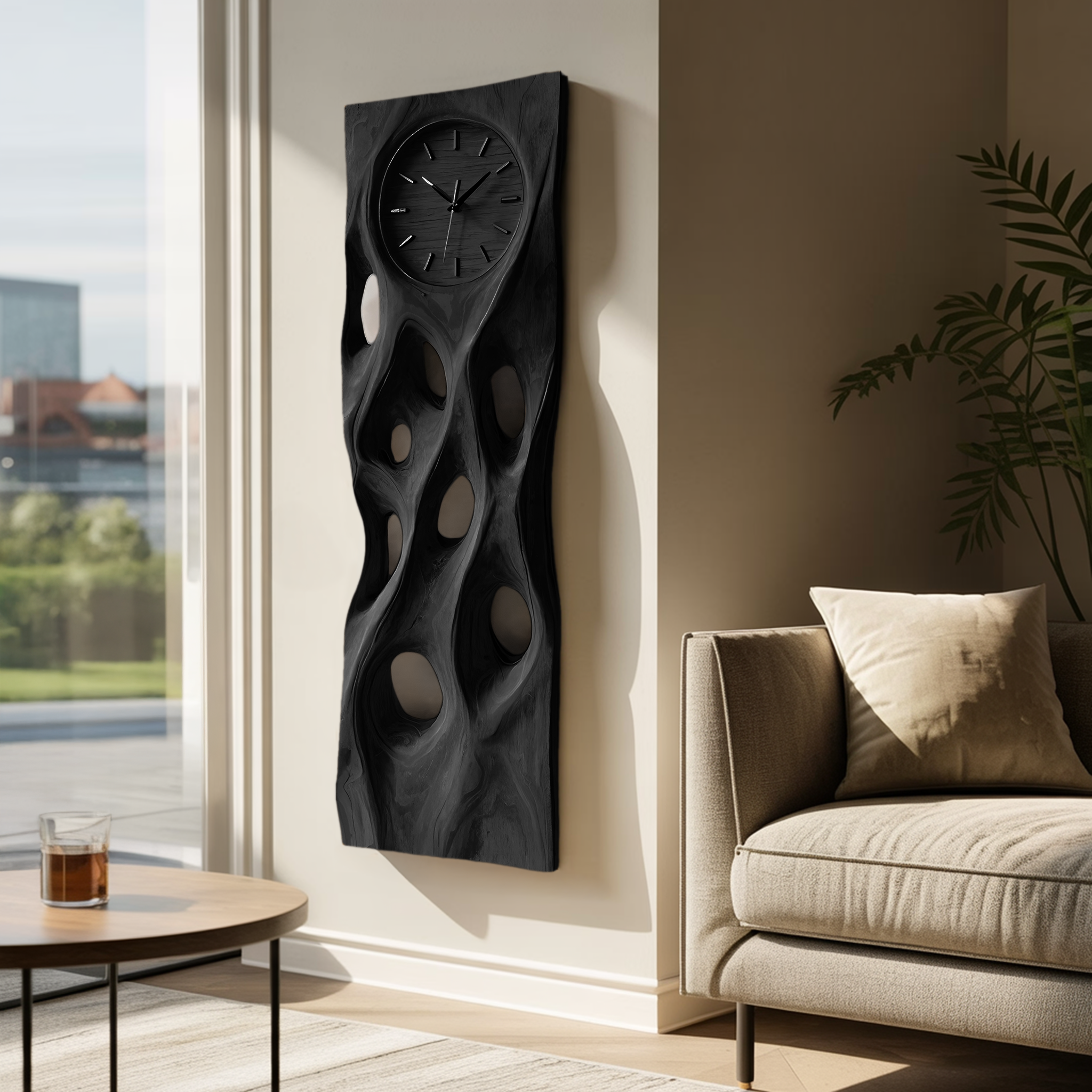 Minimalist Wall Clock For Living Room RTTHHNWAC002