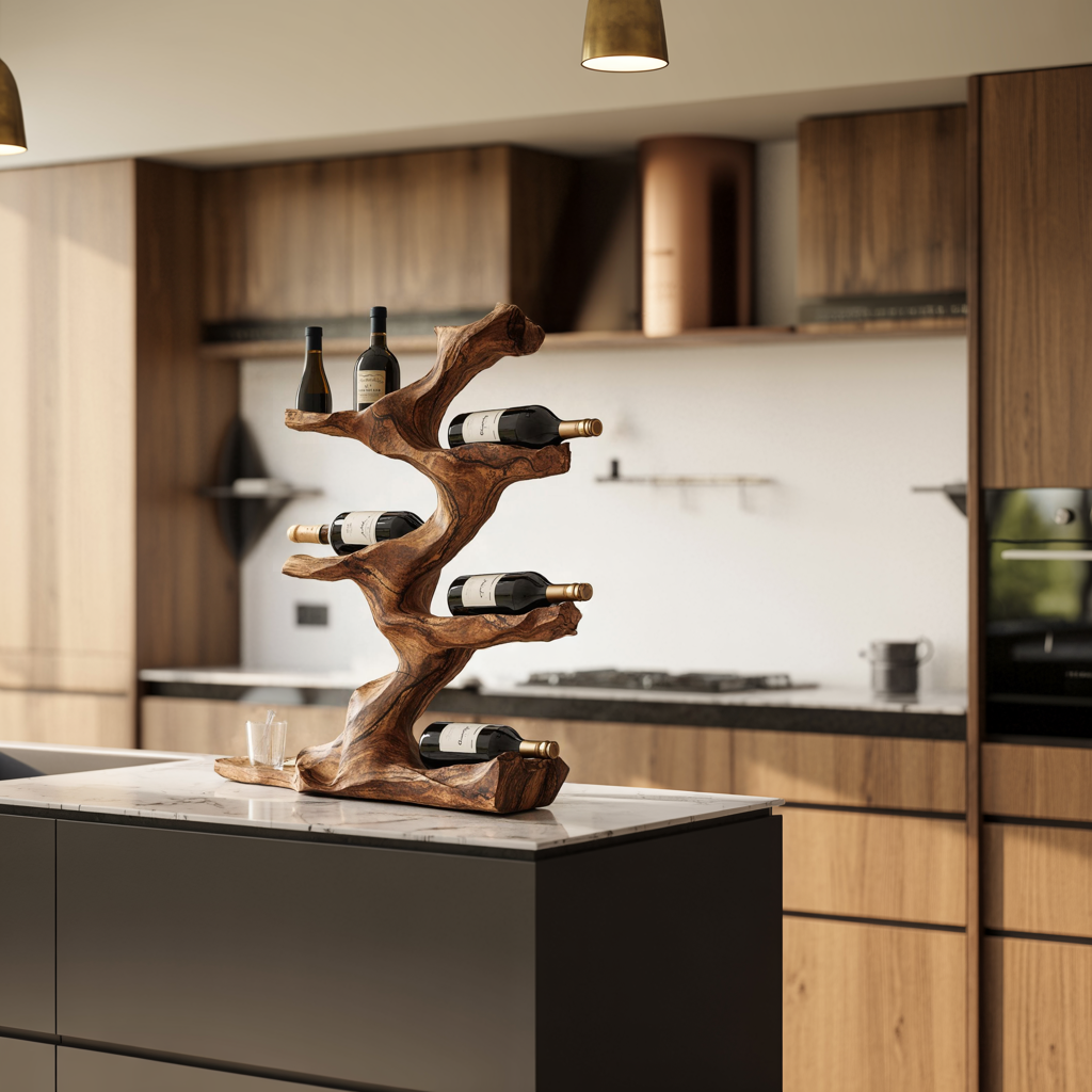Rustic Wine Holder For Furniture Display Shelf Ideas SILDTTNWH010
