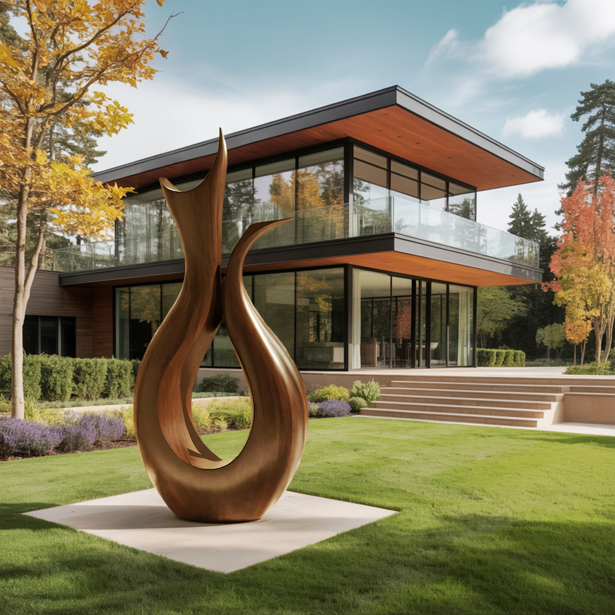 Farmhouse Abstract Sculpture For Furniture Rustic Decor SILDTTNAS008