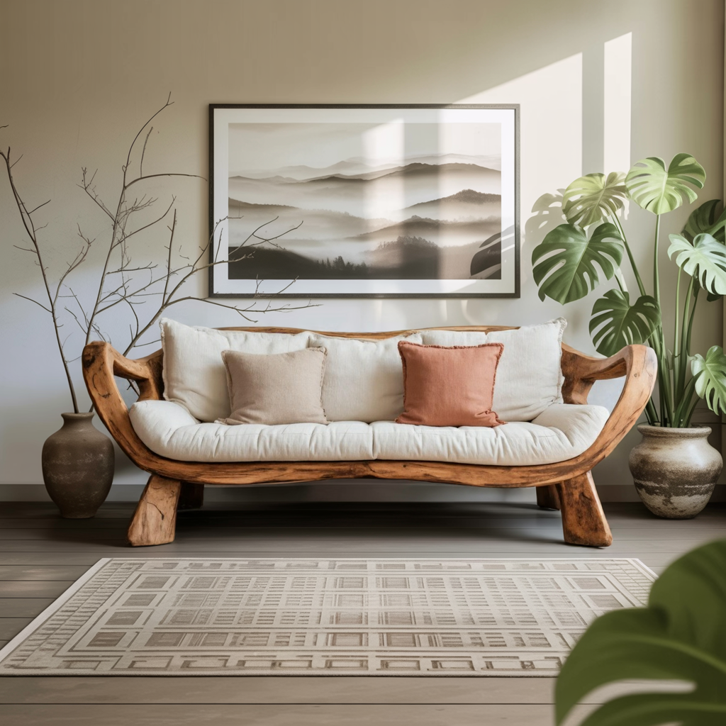 Handcrafted Rustic Sofa For Living Room Or Lounge SITHTTCHR045