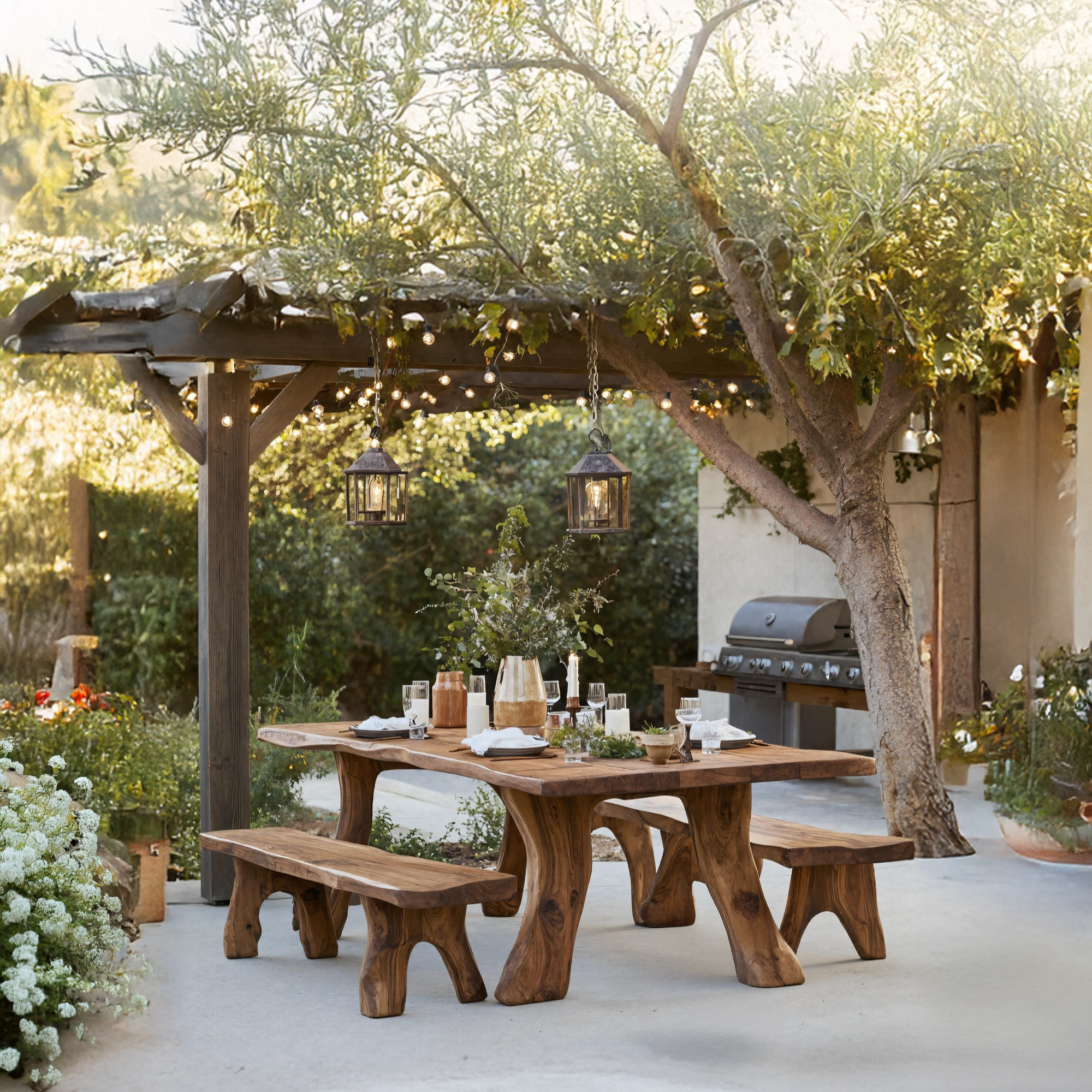 Handcrafted Kitchen Table For Stylish Living Space SILDTTRDN011