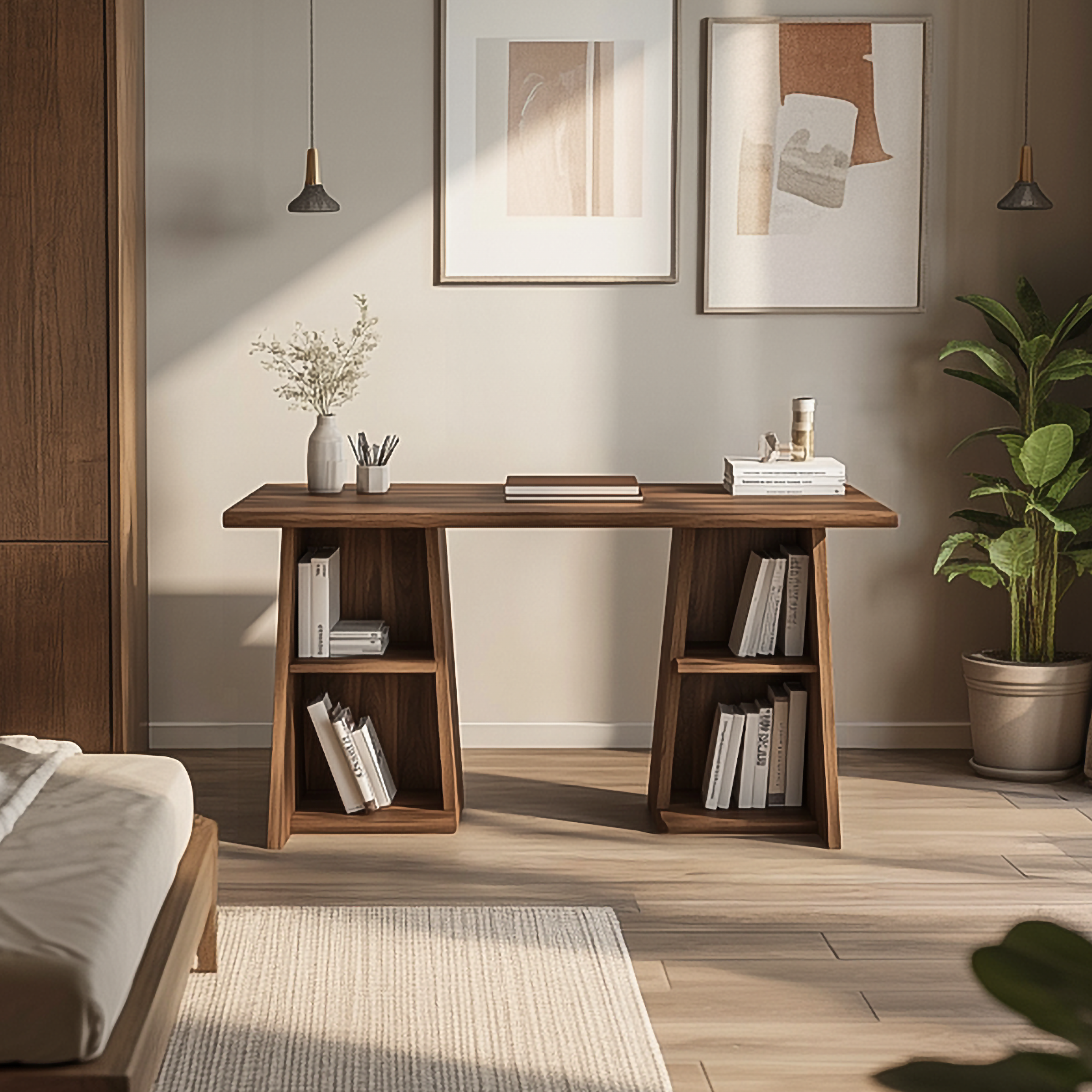 Scandinavian Practical Work Desk Reading Room And Studio SINLSADK082