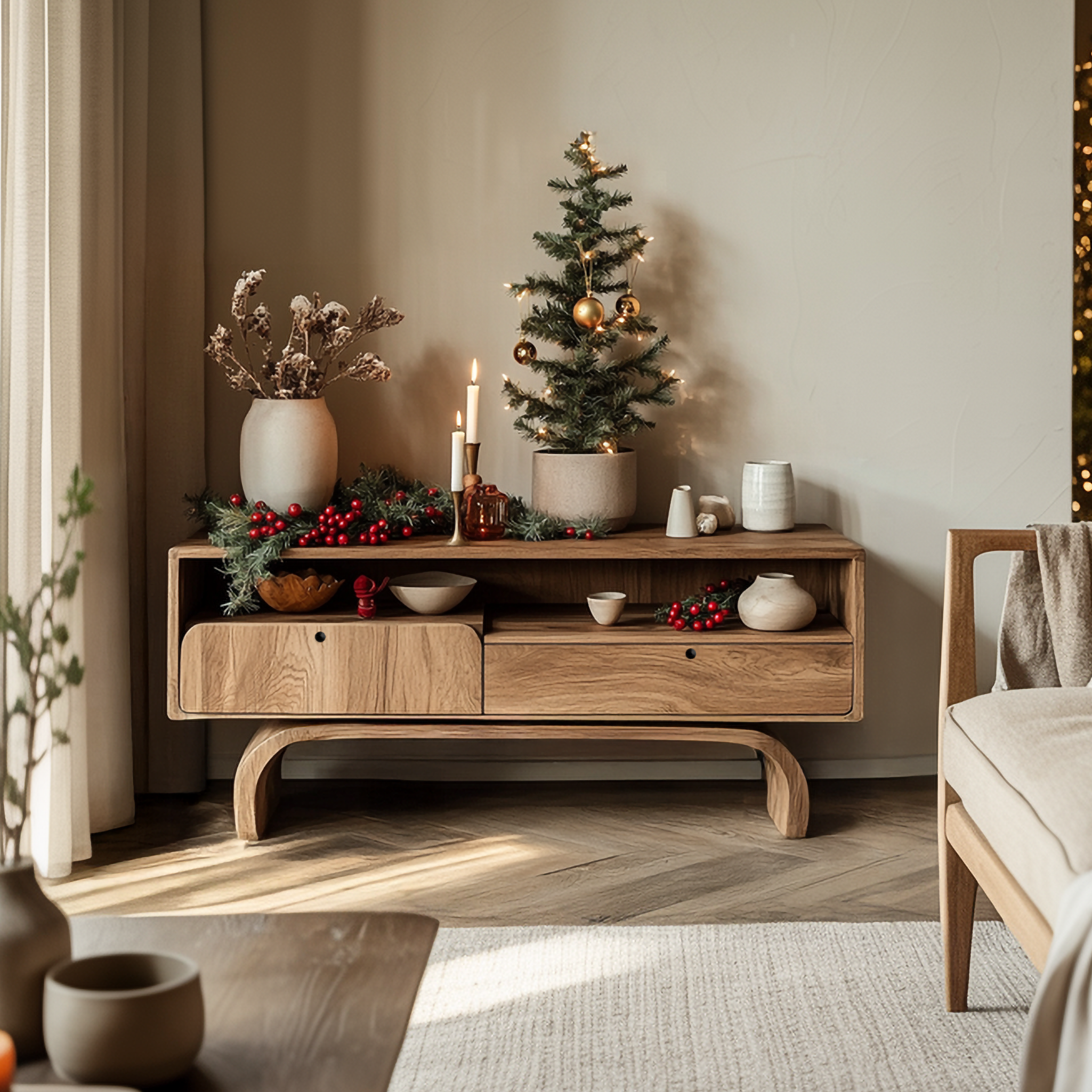 Rustic Sideboard Console For Living Room And Family Space SINLSASC458