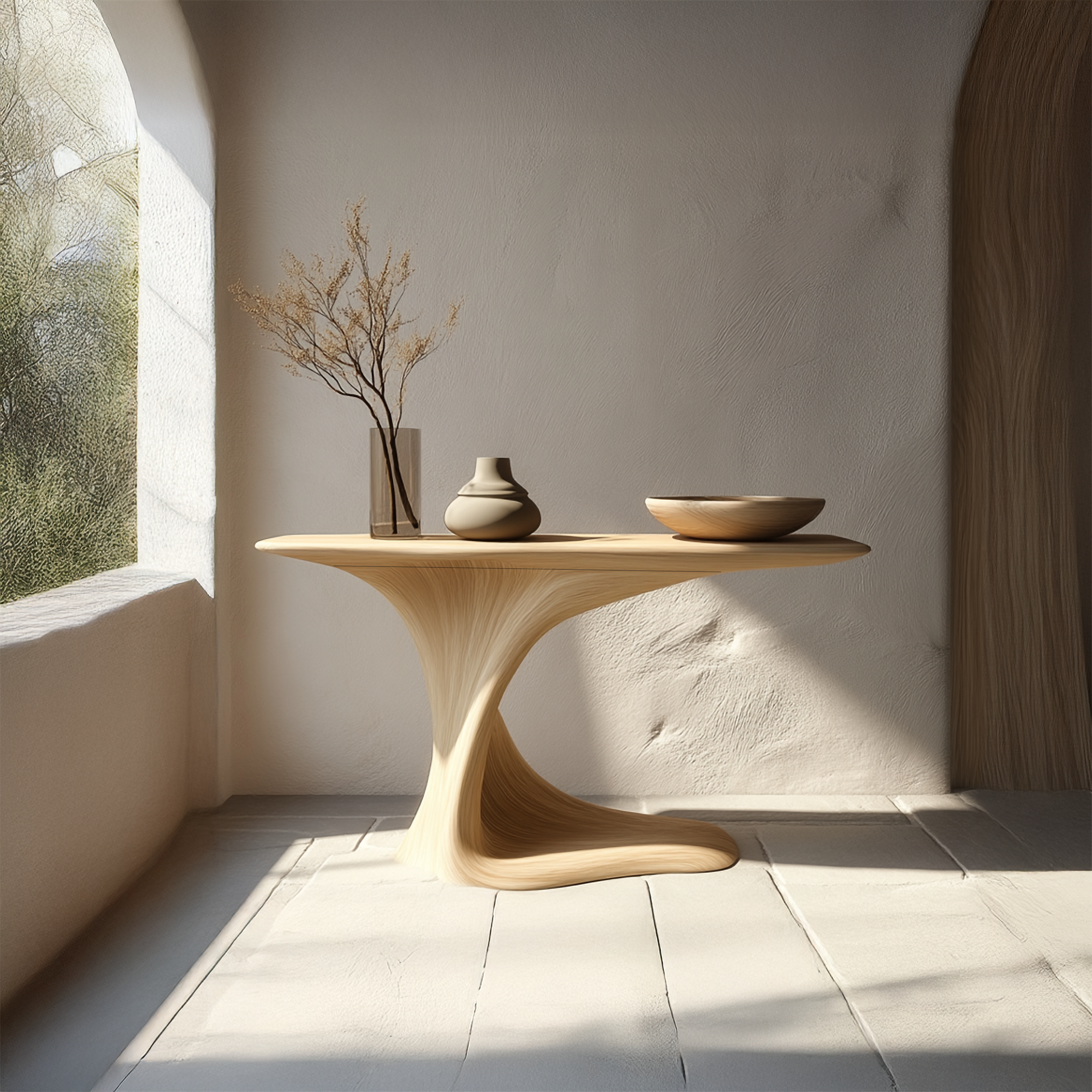 Mid Century Entryway Console Table Living Room SINLSACS149