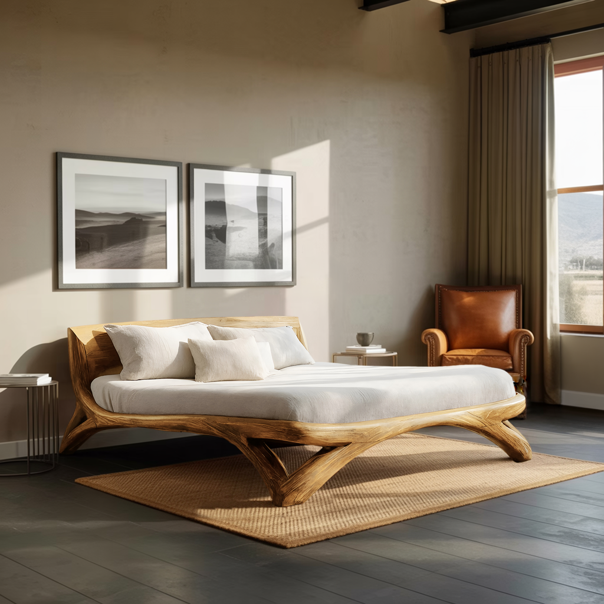 Minimalist Platform Bedroom For Bedroom RTTHHNWO009