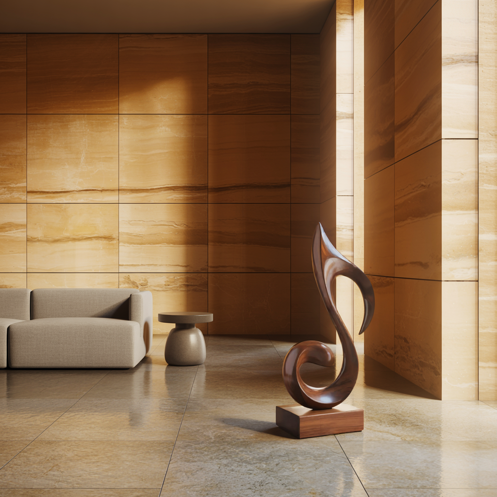 Mid Century Abstract Sculpture For Outdoor Garden Style SILDTTRAS016