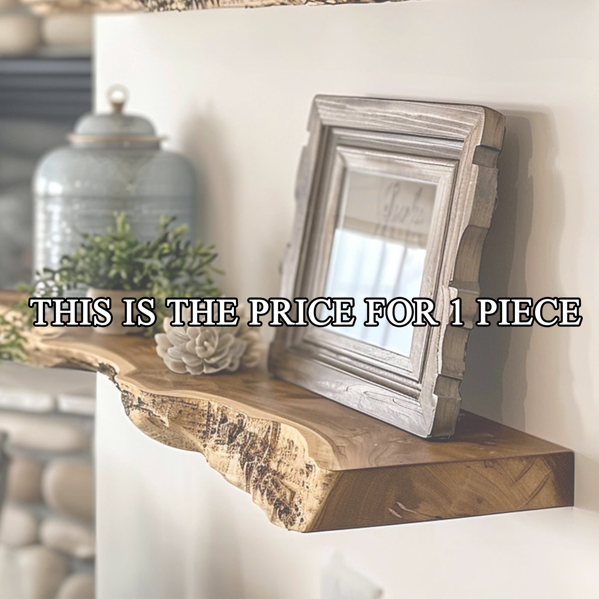 Walnut Wood Shelving Unit Corner Floating Shelf SINLCN007
