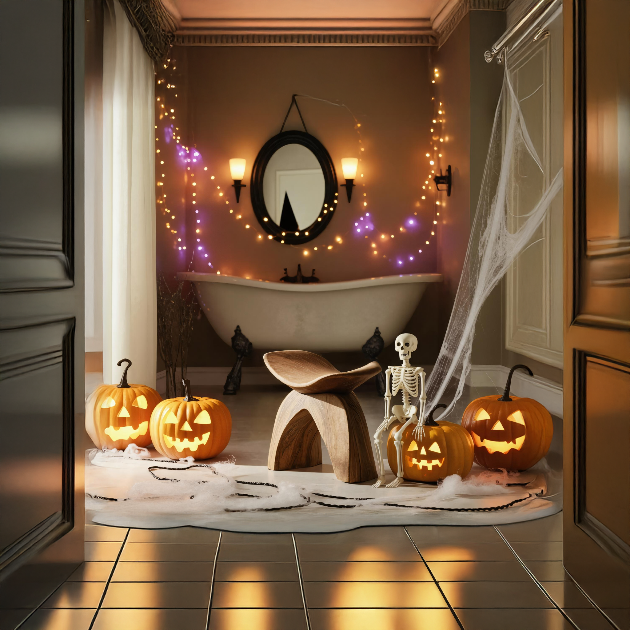 Farmhouse Solid Wood Accent Chair For Living Room Halloween Design SILDTTRHSB002
