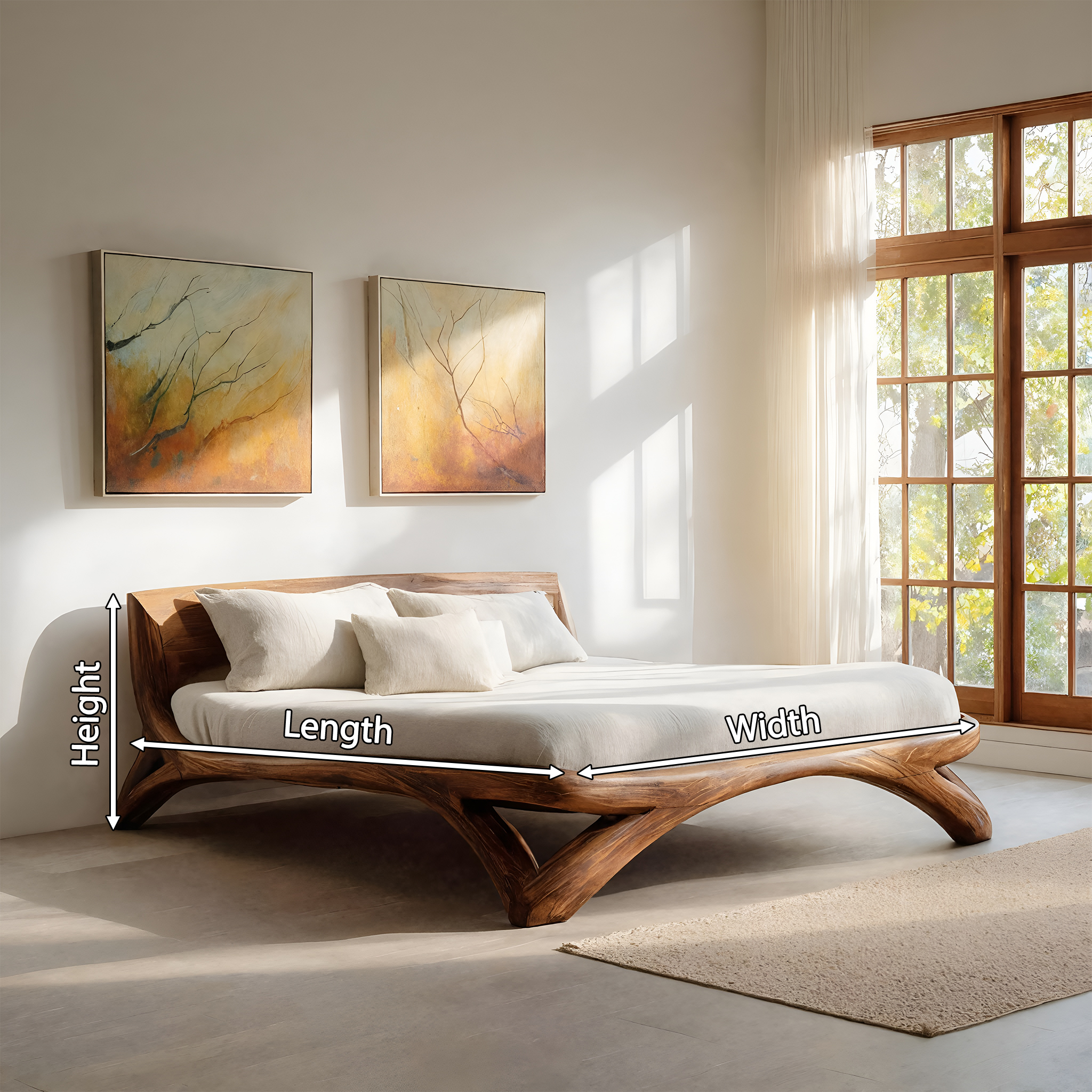 Minimalist Platform Bedroom For Bedroom RTTHHNWO009