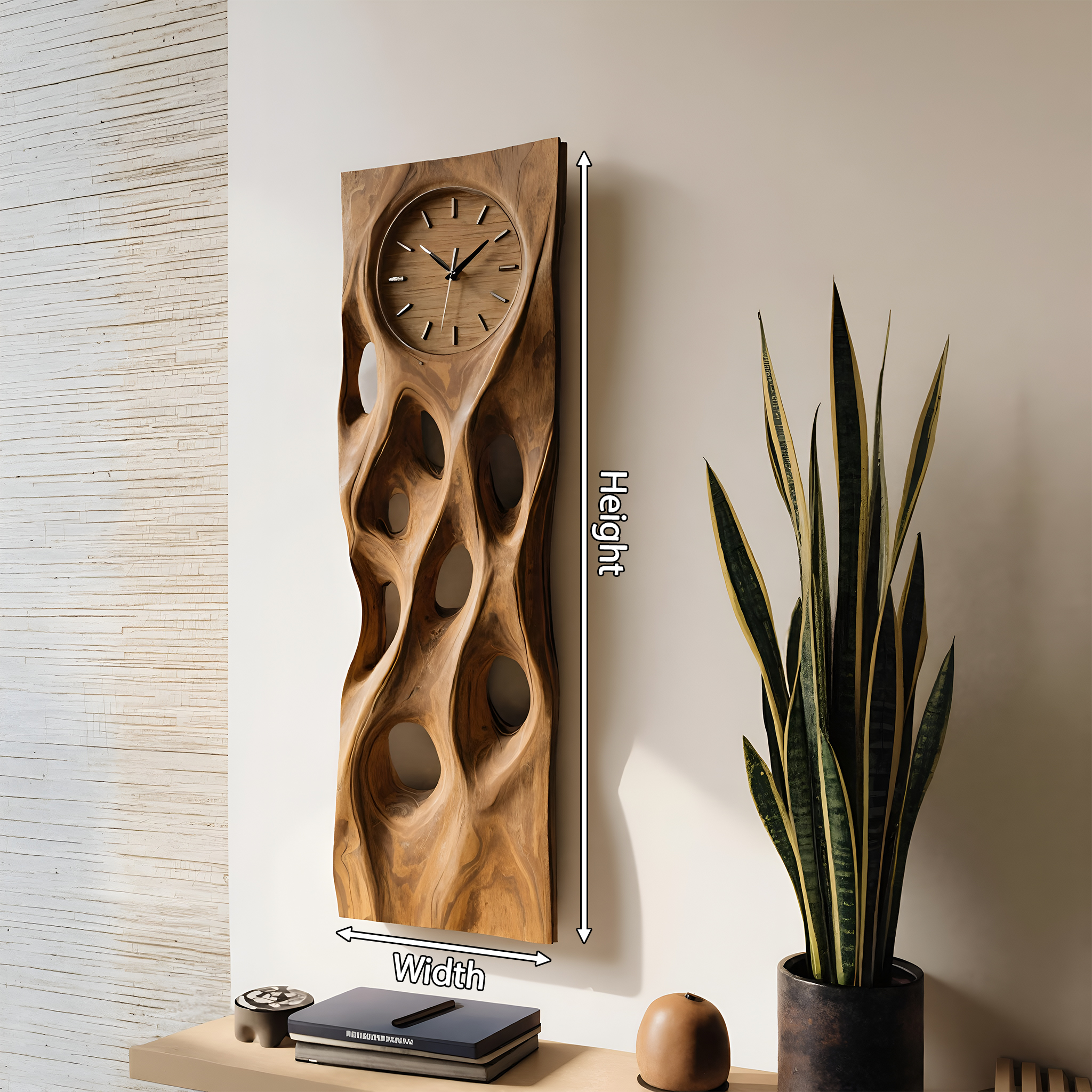 Minimalist Wall Clock For Living Room RTTHHNWAC002