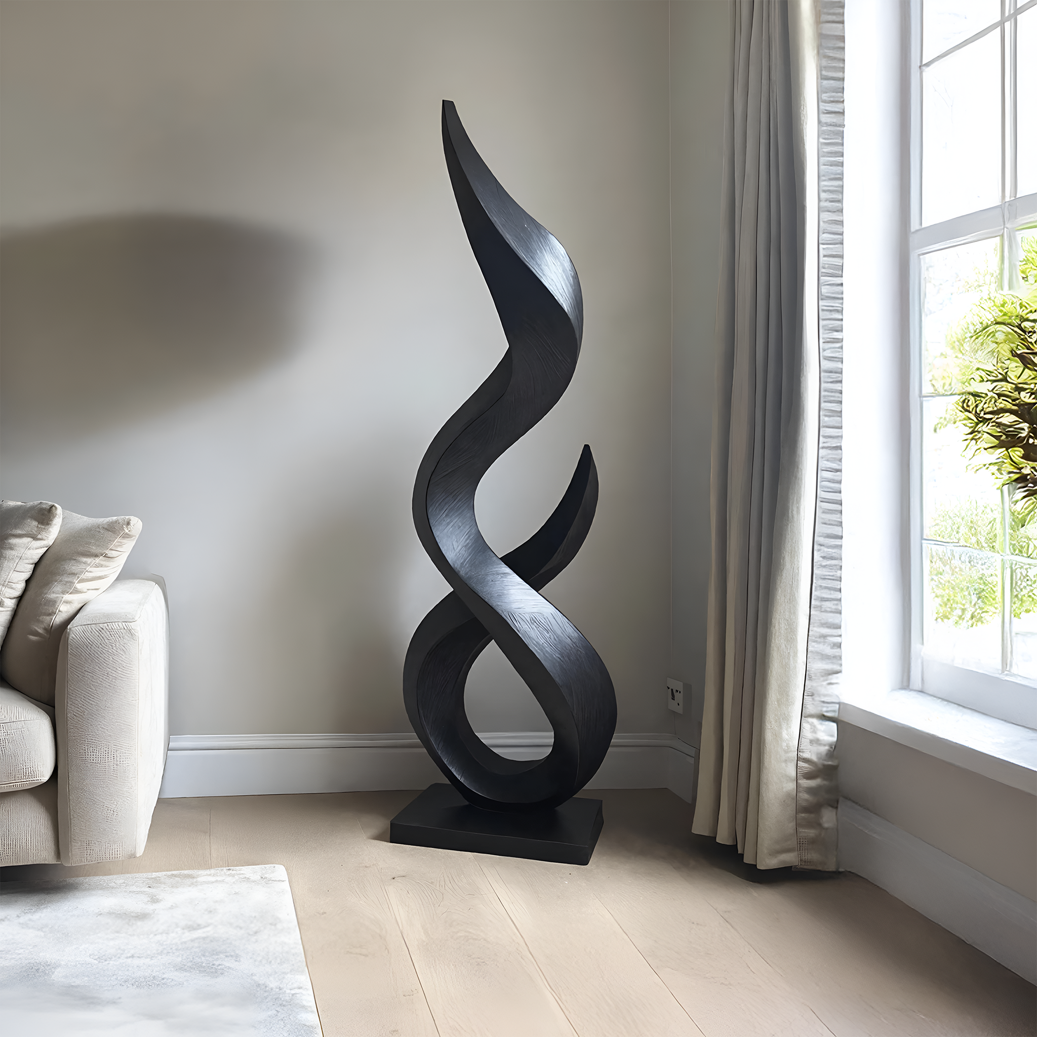 Handcrafted 3D Wood Art For Outdoor Nature-Inspired Decor SILDTTRAS002