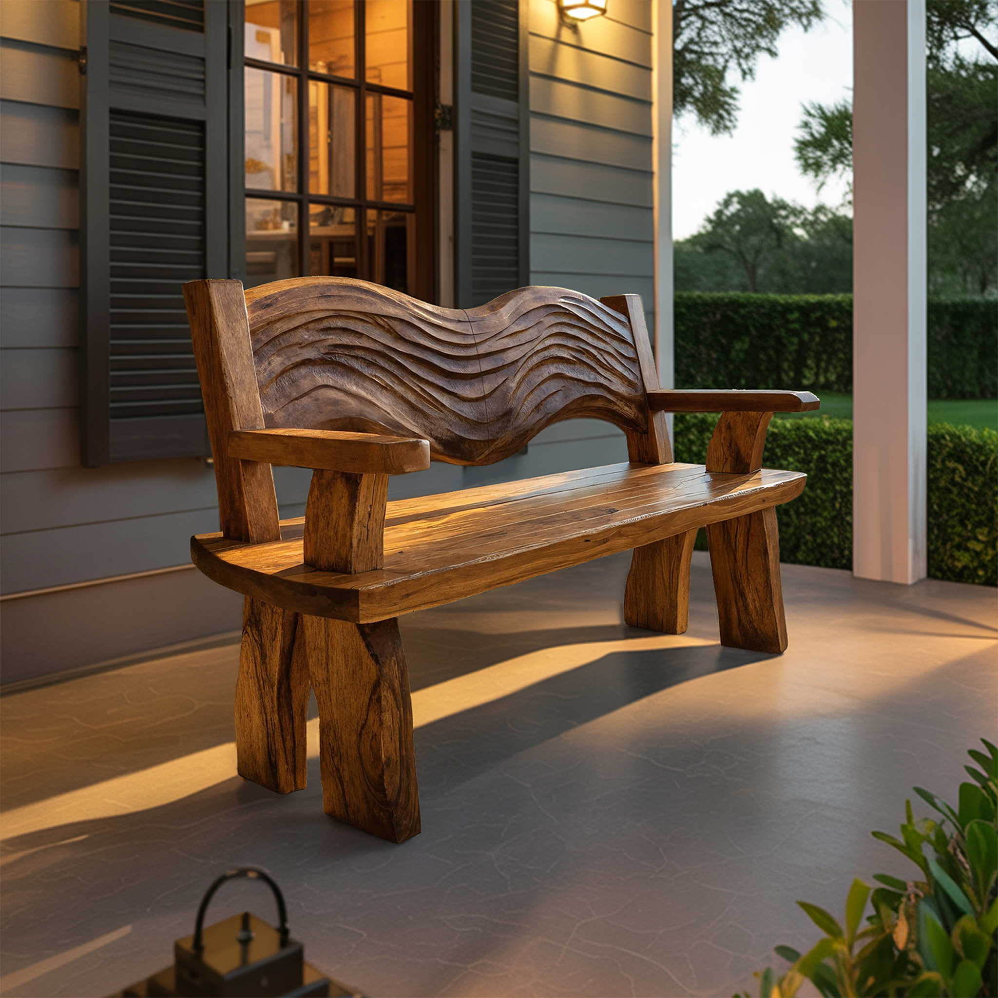 Solid Wood Entryway Bench For Minimalist Home Design SILDTTRBEN036