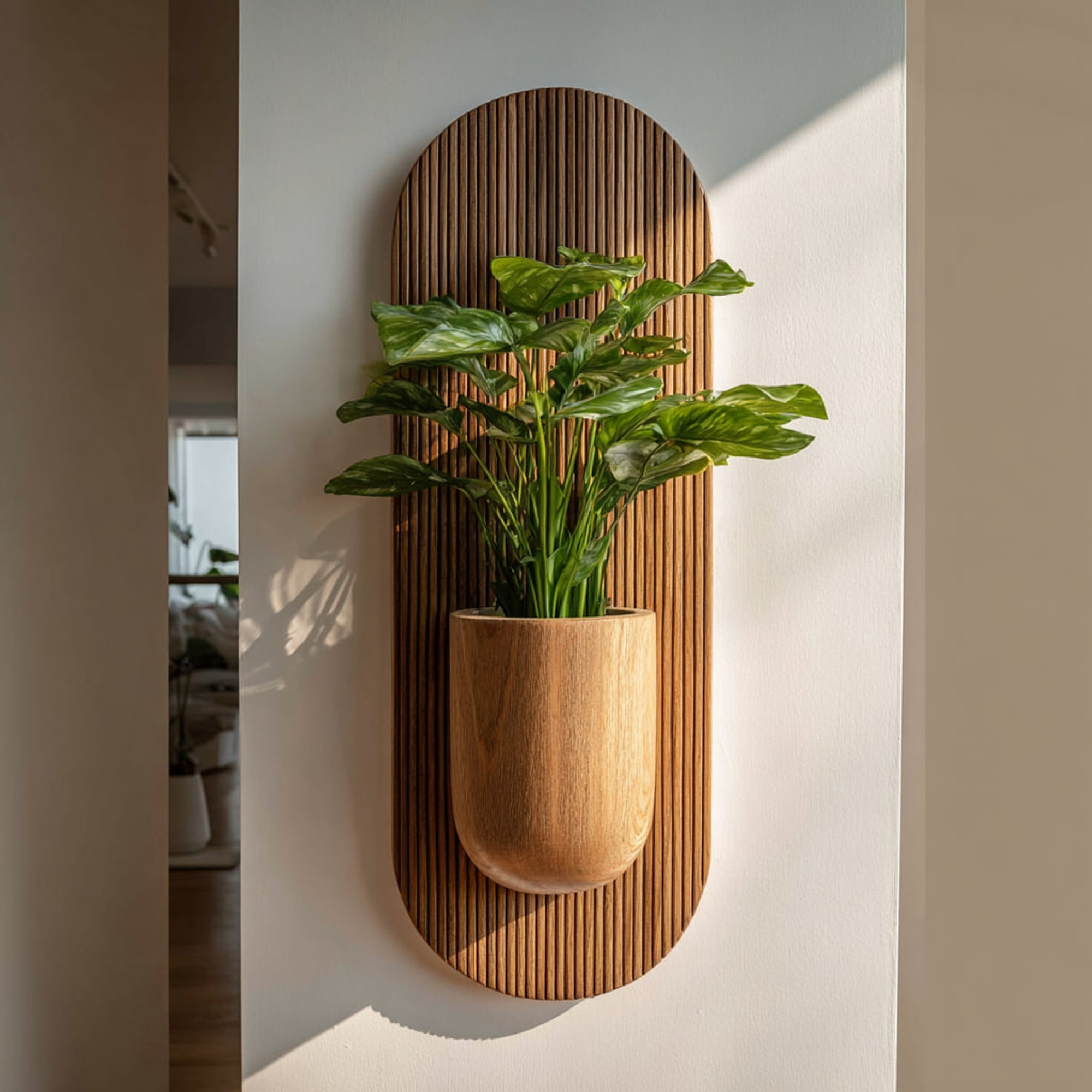 Rustic Wall Planter Living Room And Entryway SINLKIWD013