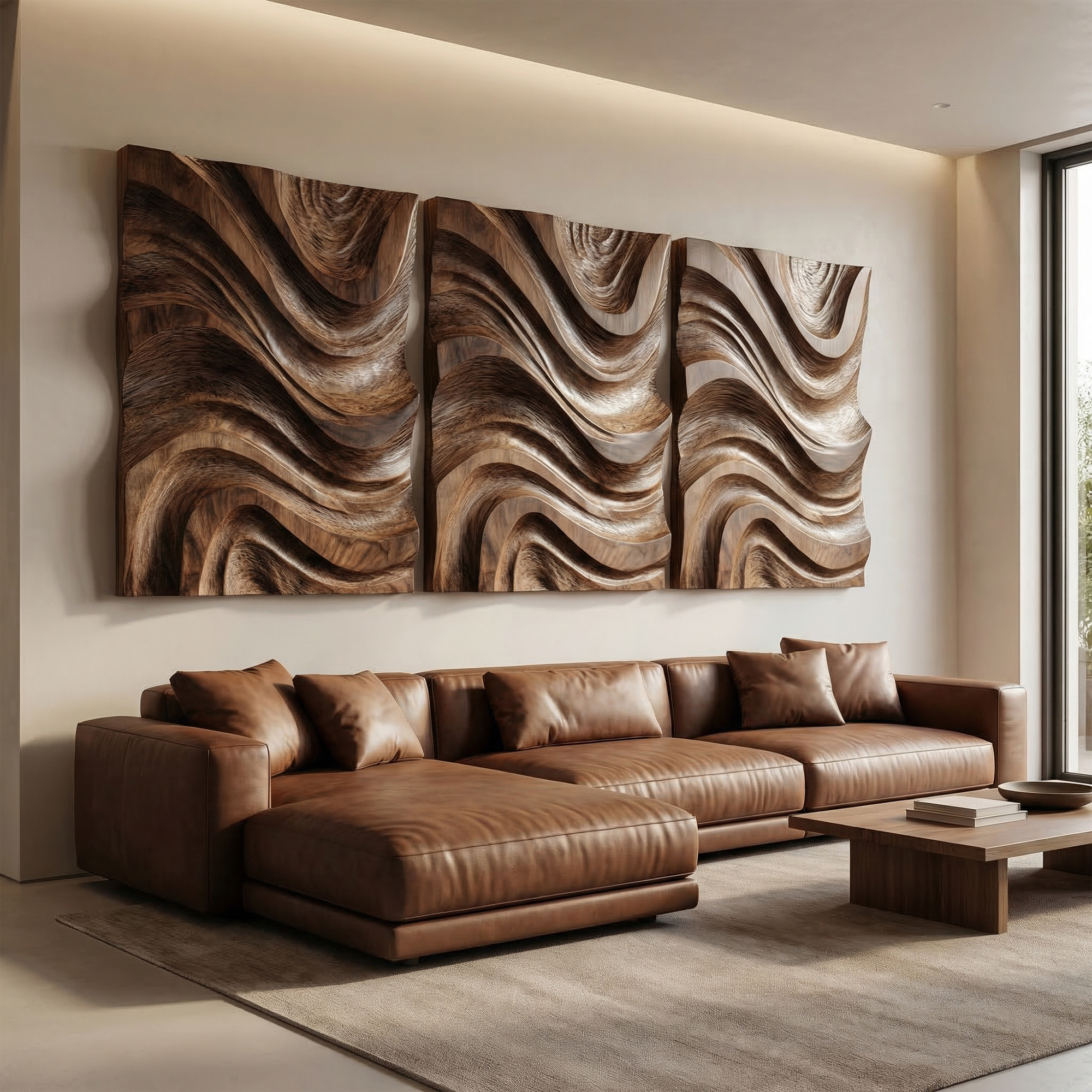 Modern Abstract Wall Art Living Room And Bedroom SINLKIWD042