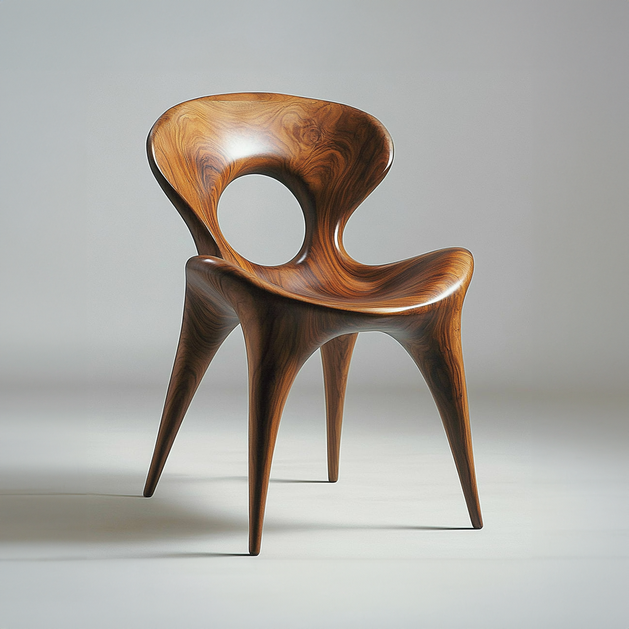 Organic Modern Luxury Accent Chair Living Room Or Lounge SINLKIWC014