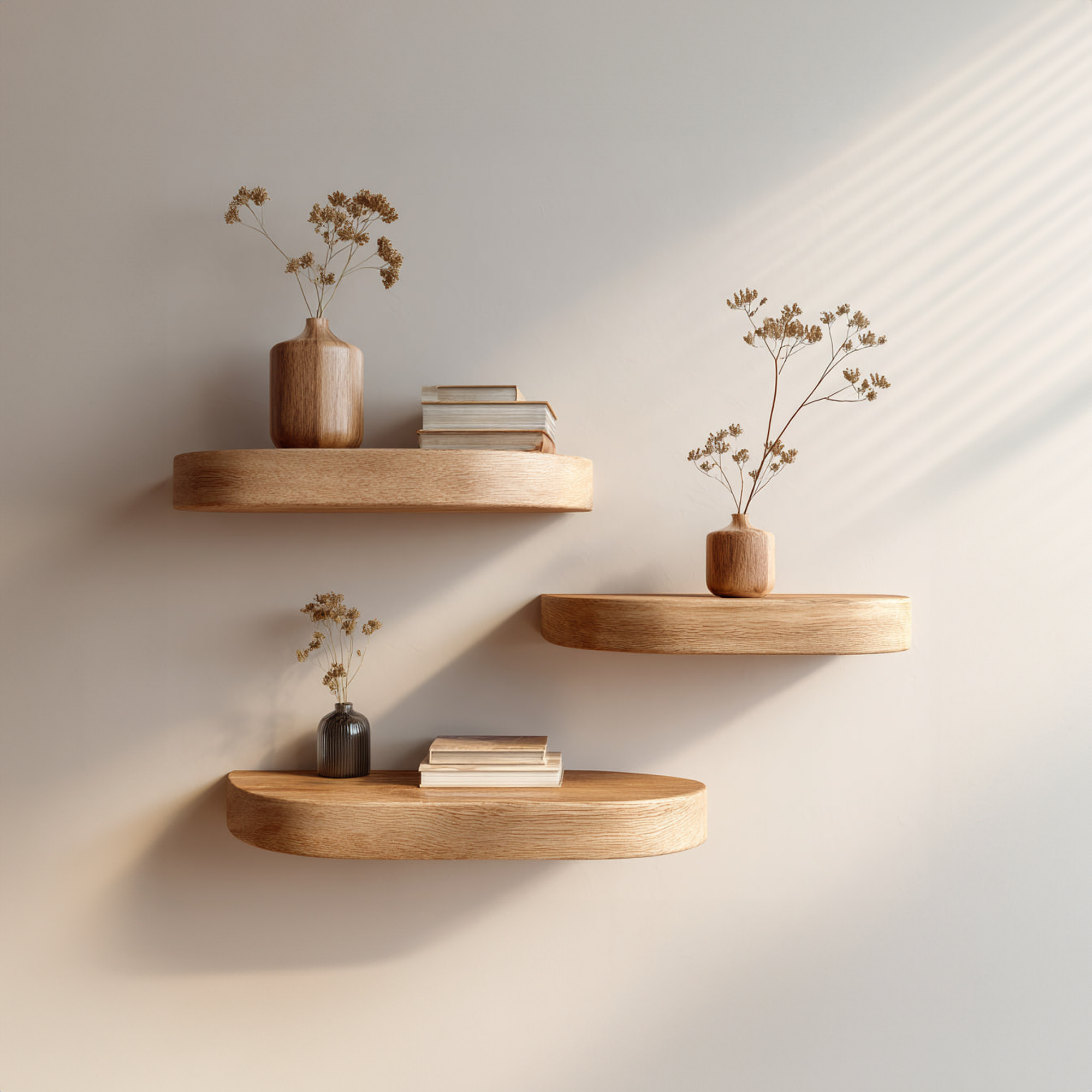 Mid Century Floating Shelf Entryway And Living Room SINLKIFL127
