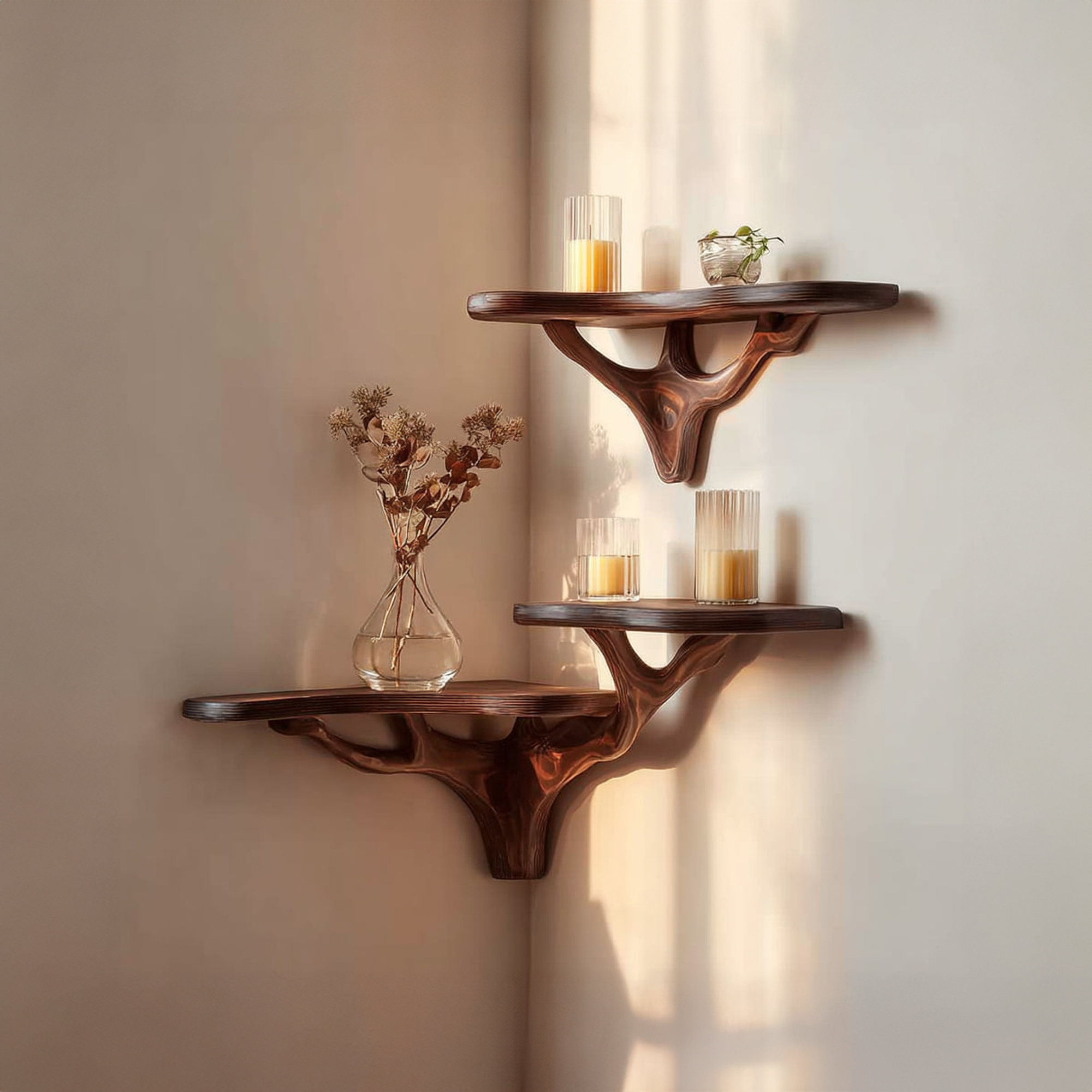 Rustic Floating Shelf Hallway Or Kitchen SINLKIFL119
