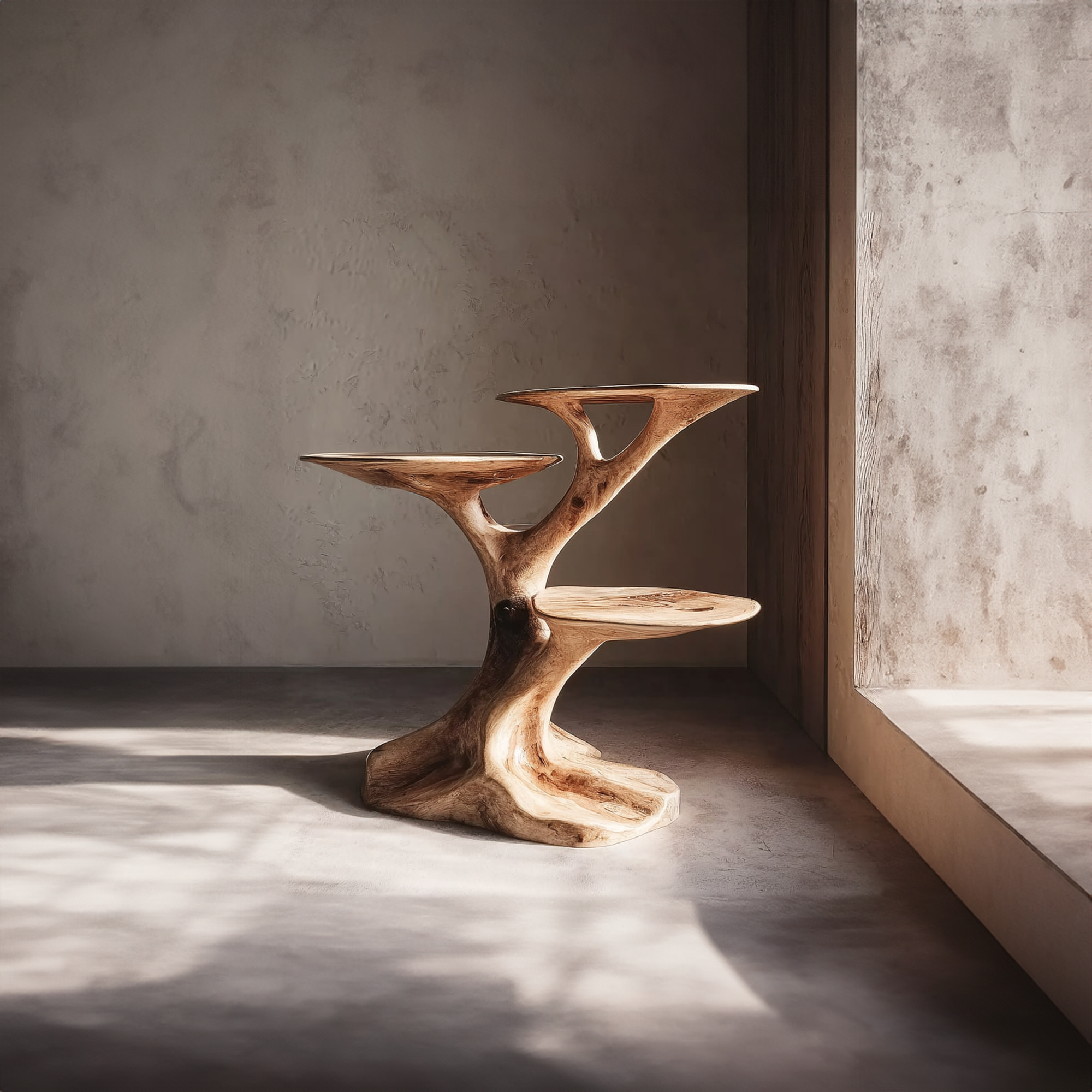 Rustic Side Table Entryway Or Living Room SINLKIBT114